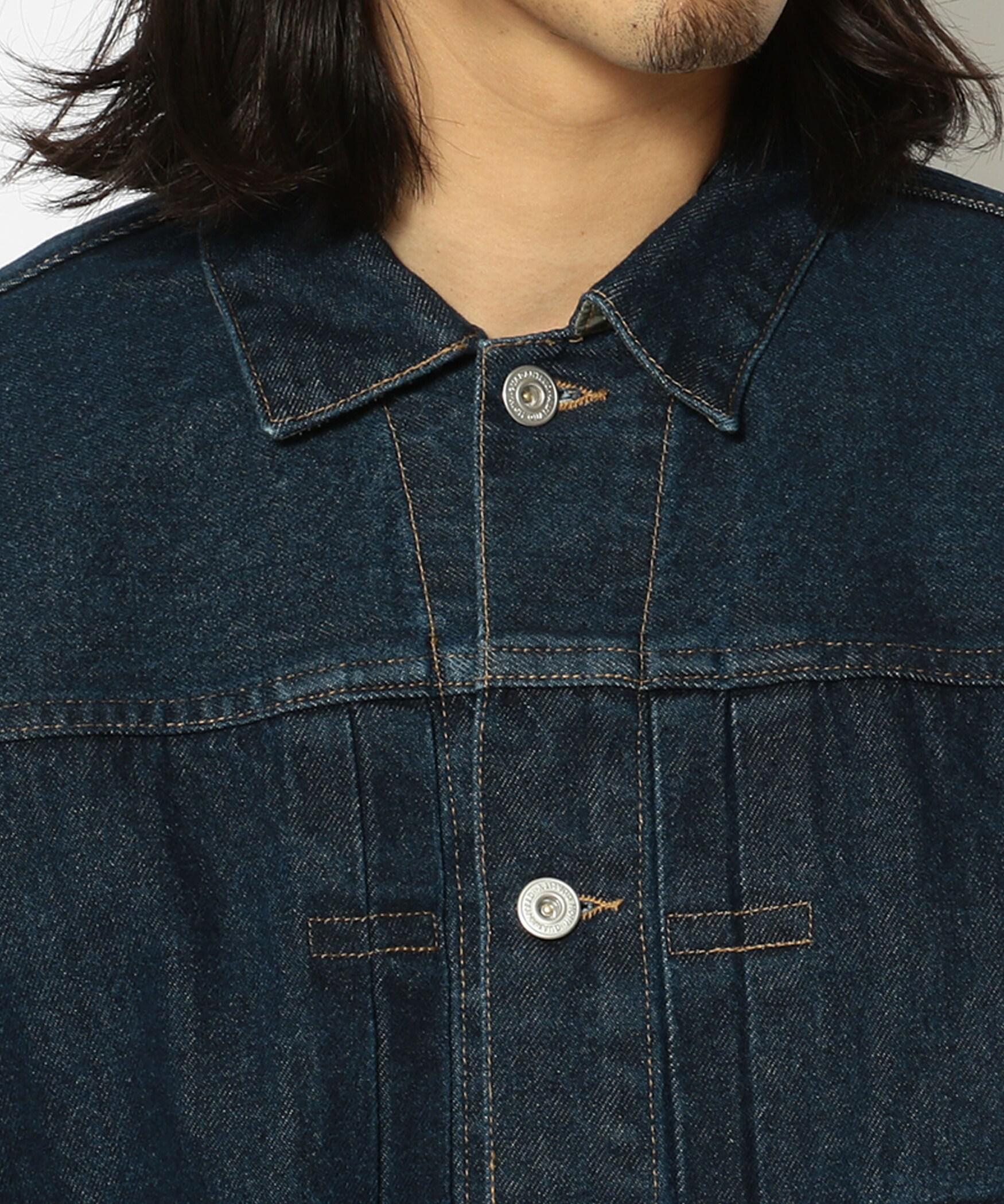 >ET>O G>ADE/レトログレード OVE> DENIM 2nd JACKET オーバーデニムセカンドジャケット インディゴ7