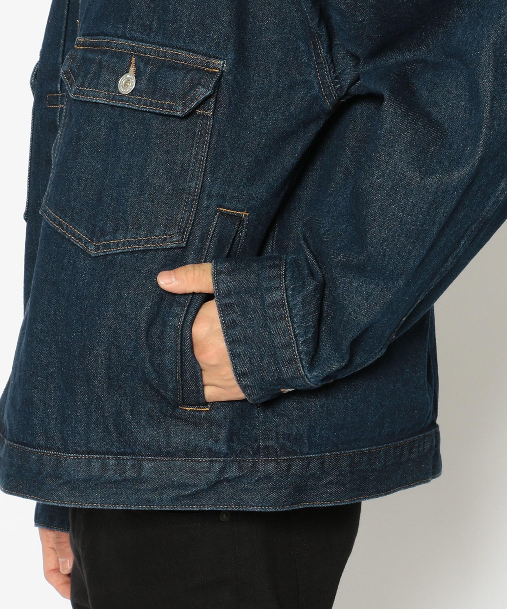 >ET>O G>ADE/レトログレード OVE> DENIM 2nd JACKET オーバーデニムセカンドジャケット インディゴ7