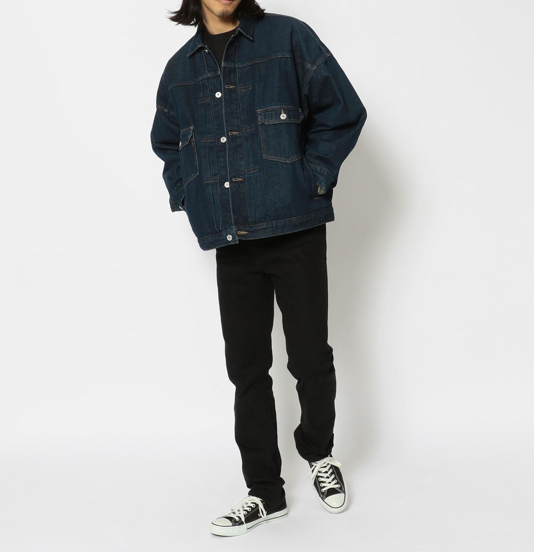 >ET>O G>ADE/レトログレード OVE> DENIM 2nd JACKET オーバーデニムセカンドジャケット インディゴ7