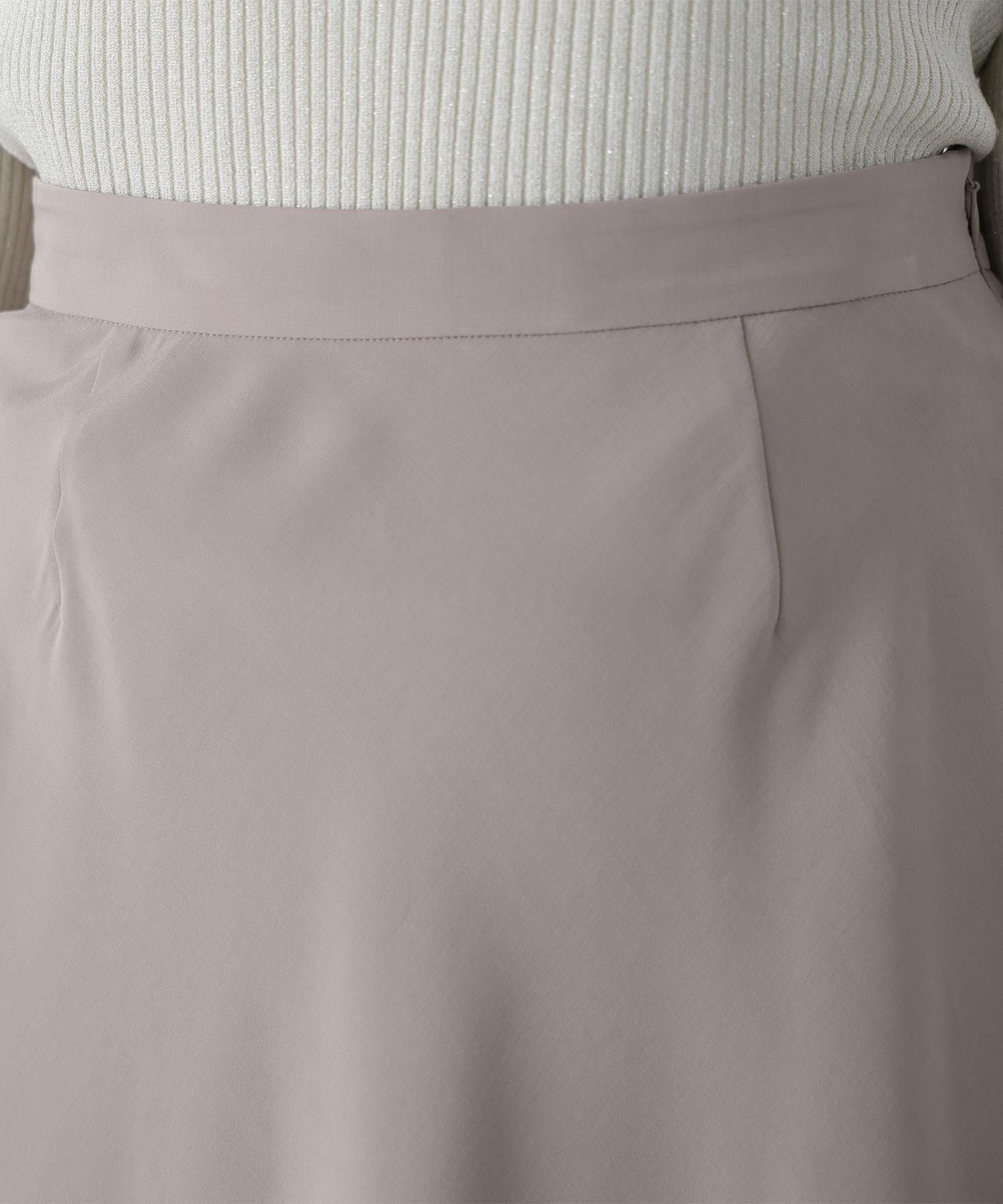 ピーチタッチナロースカート モカベージュ