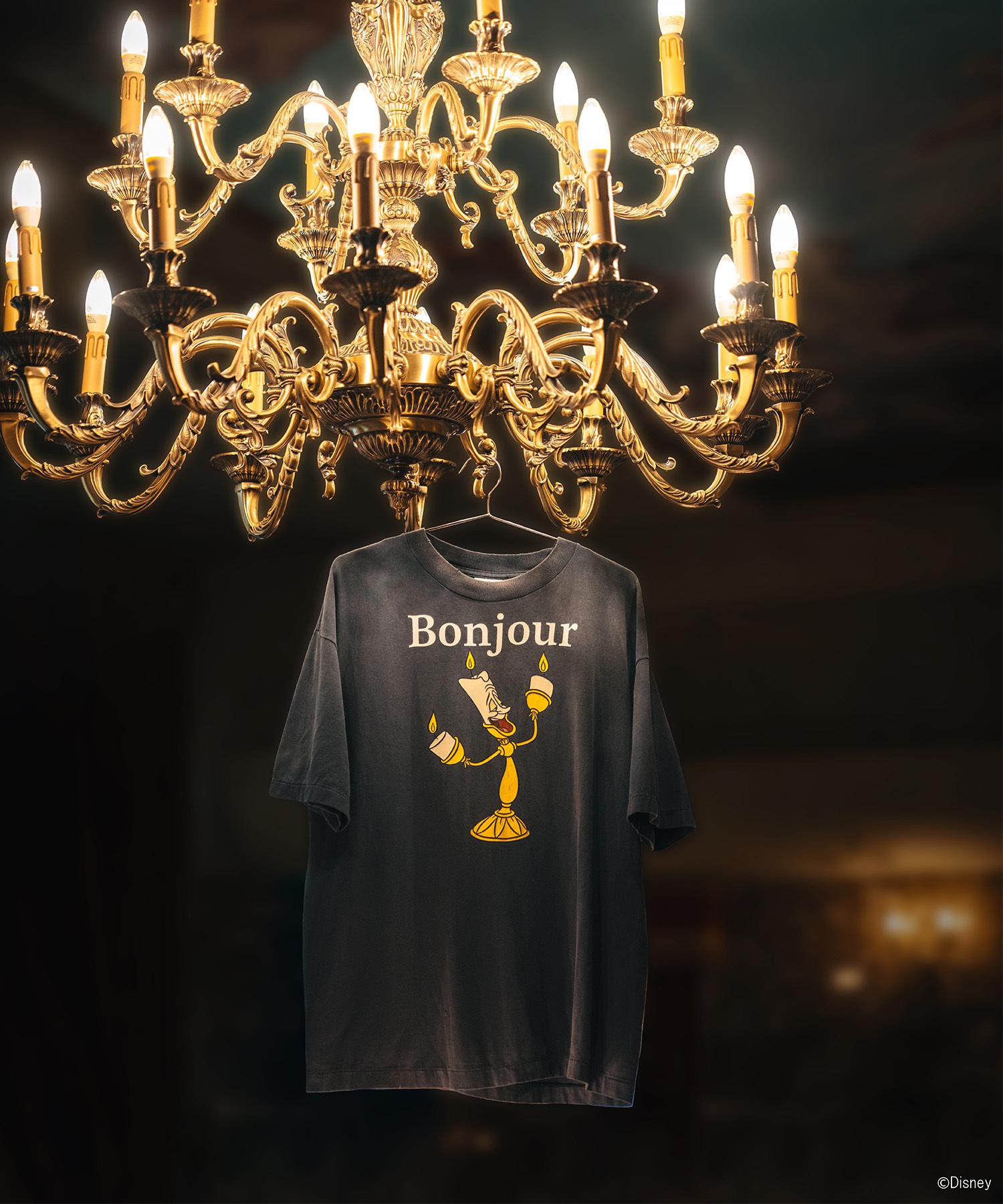 SAINT MICHAEL/セントマイケル/DSN_SS TEE RONJOU> NAVY ネイビー