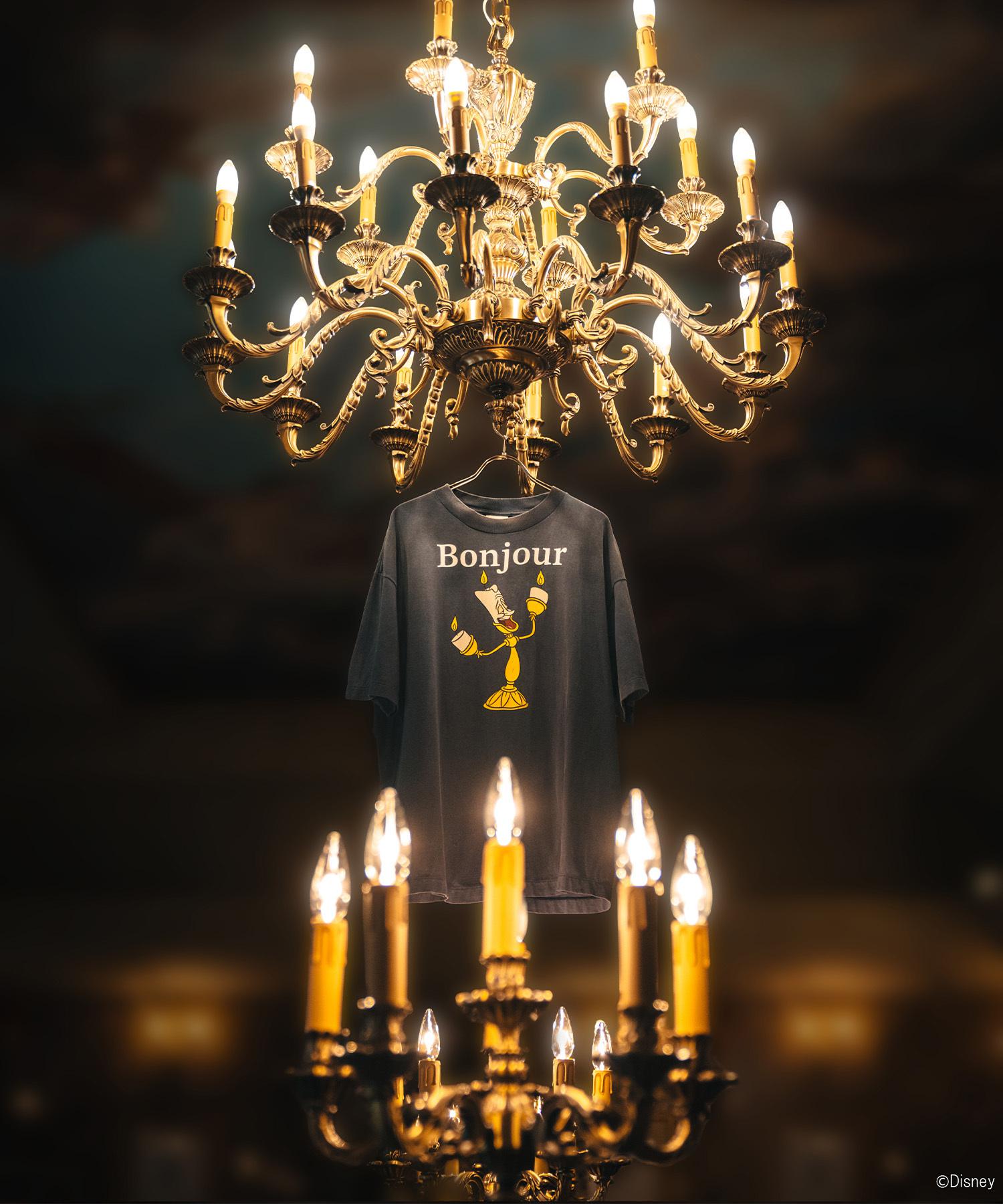SAINT MICHAEL/セントマイケル/DSN_SS TEE RONJOU> NAVY ネイビー