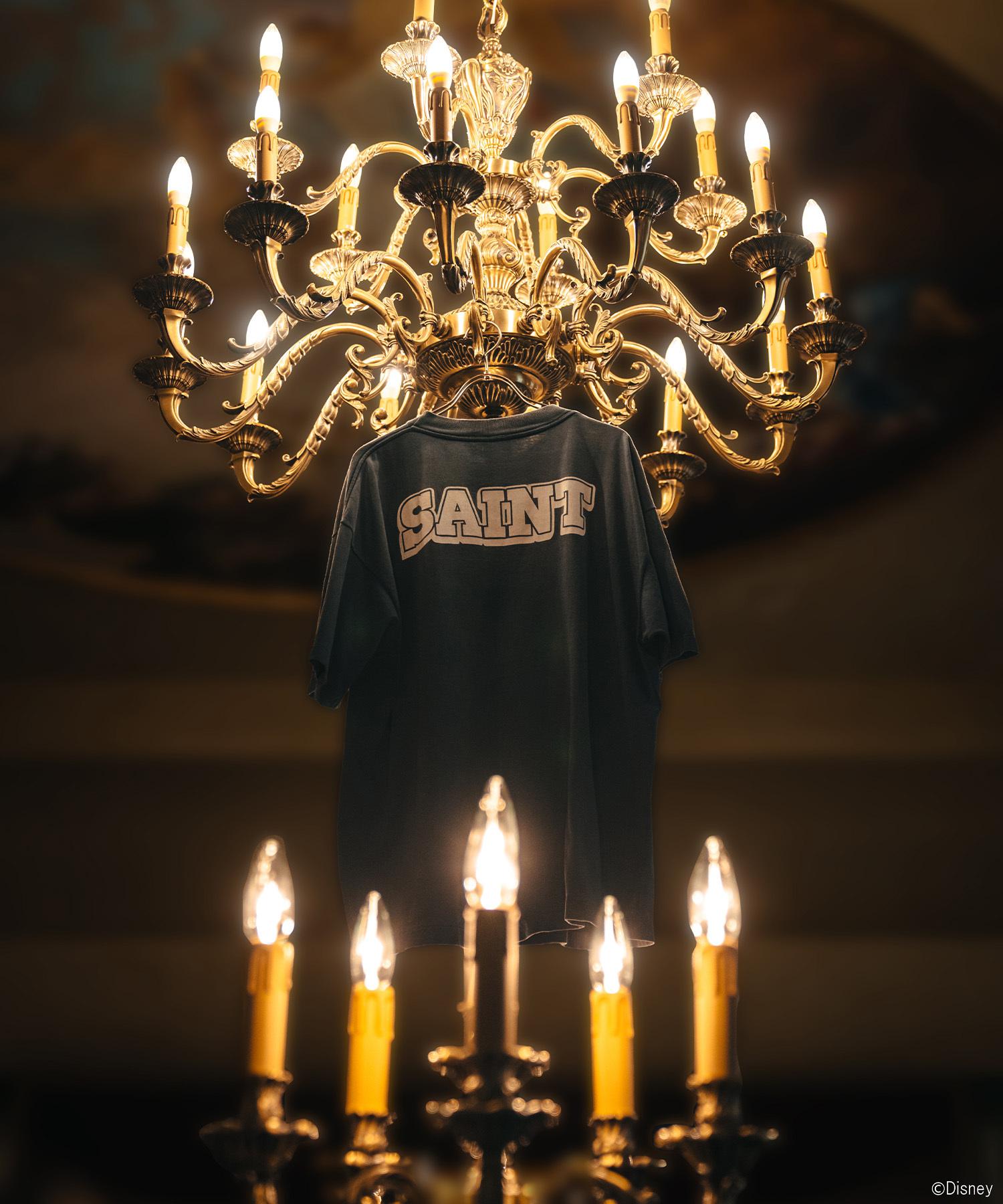 SAINT MICHAEL/セントマイケル/DSN_SS TEE RONJOU> NAVY ネイビー