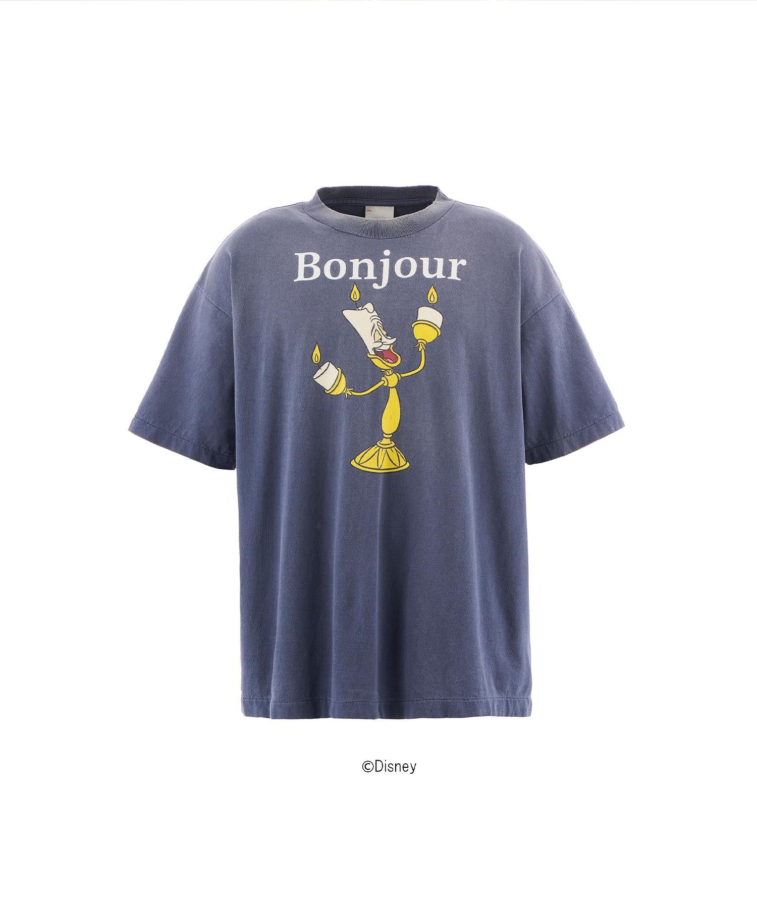 SAINT MICHAEL/セントマイケル/DSN_SS TEE RONJOU> NAVY ネイビー
