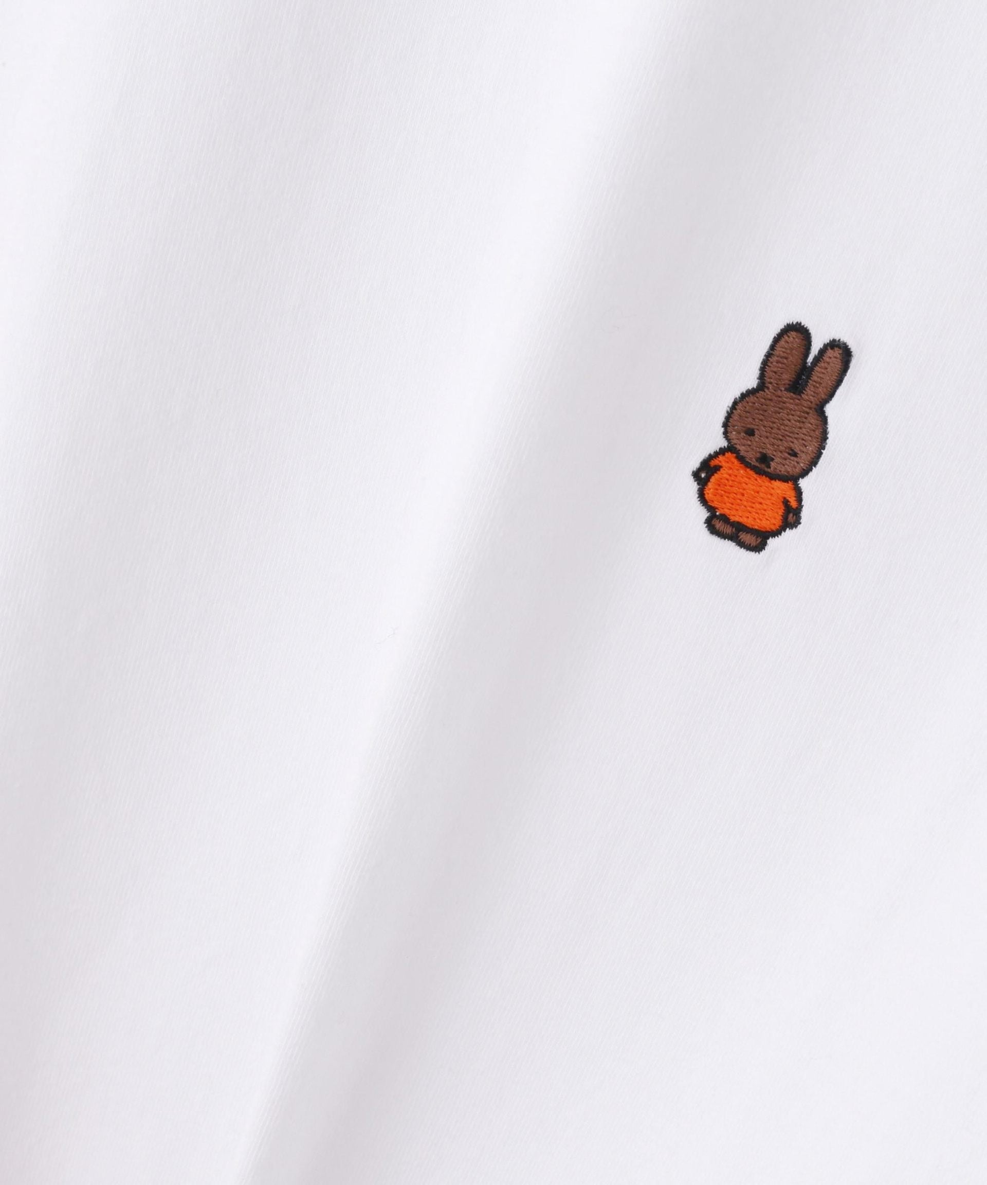 POP T>ADING COMPANY/Pop & Miffy Emoideed T-Shit ホワイト