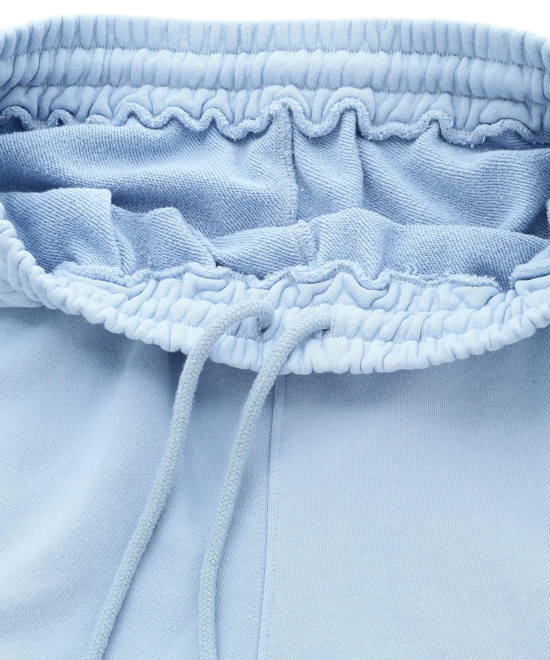 WIND AND SEA（ウィンダンシー）SULFUR DYEING LOGO HALF PANTS サックス1