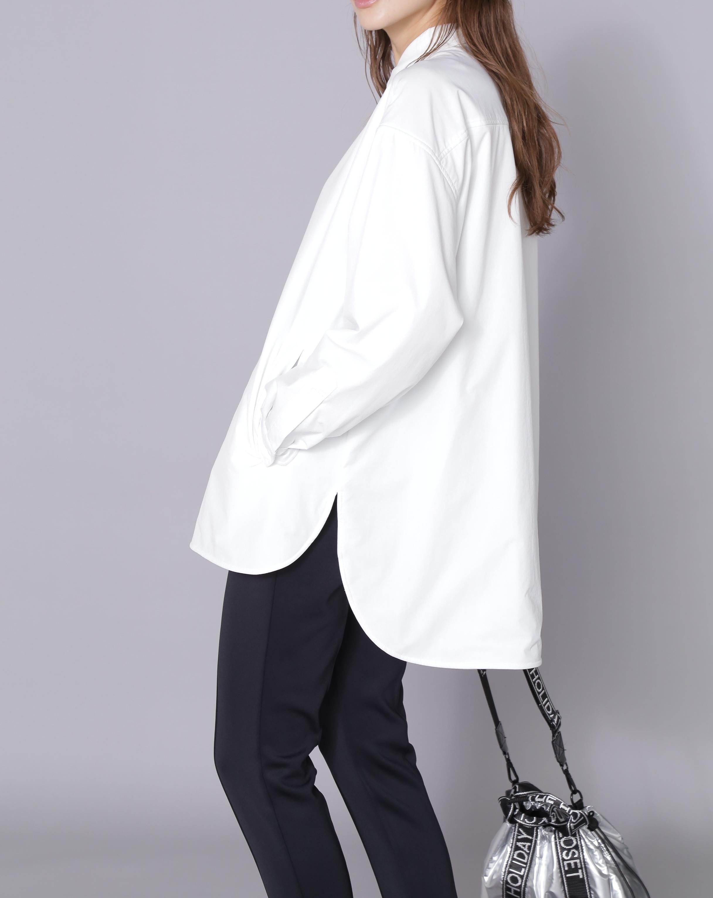 [THE HOLIDAY CLOSET] 中綿シャツジャケット ホワイト