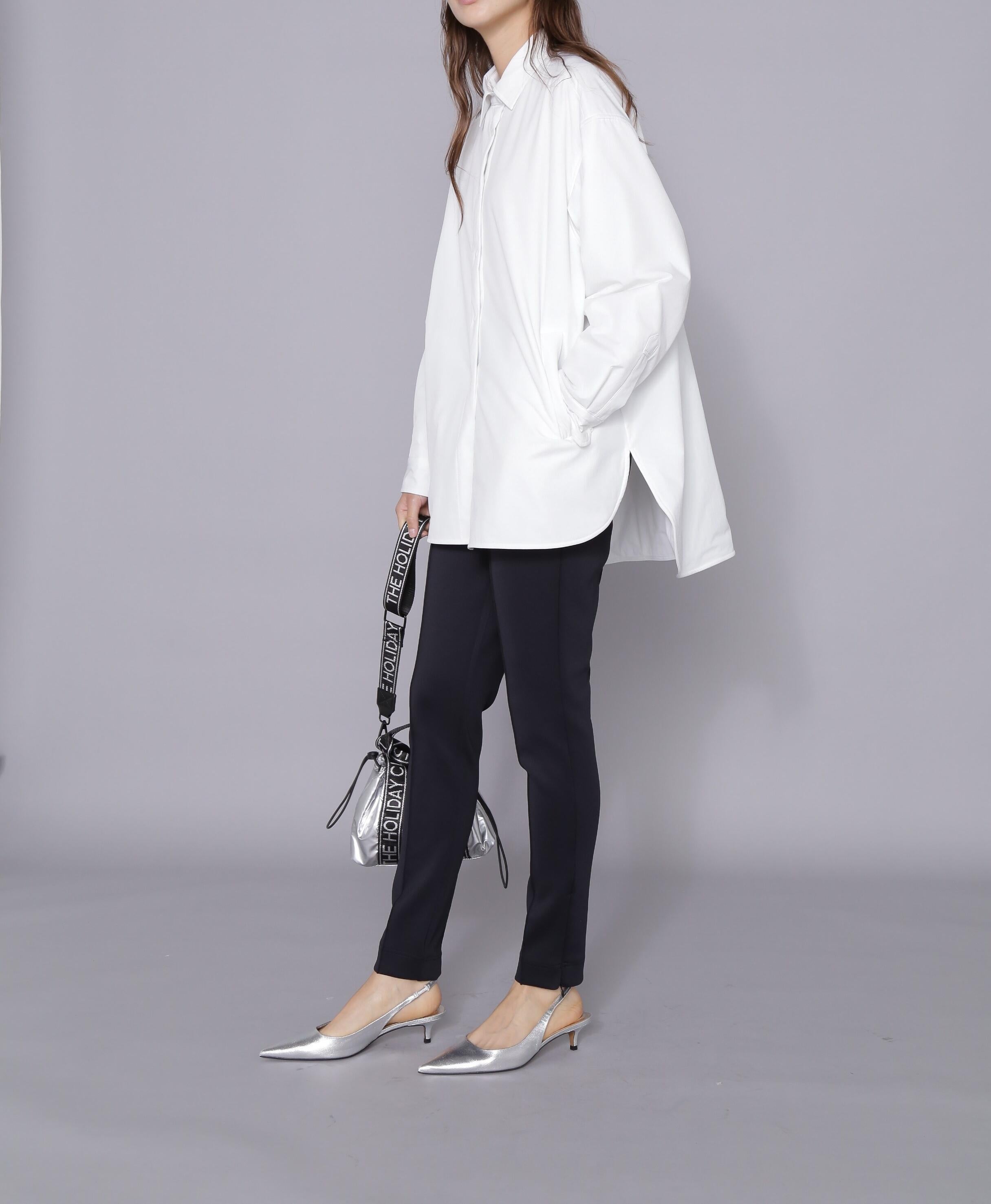 [THE HOLIDAY CLOSET] 中綿シャツジャケット ホワイト