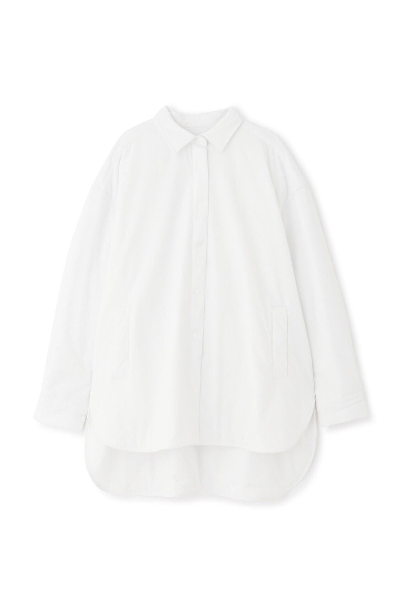 [THE HOLIDAY CLOSET] 中綿シャツジャケット ホワイト