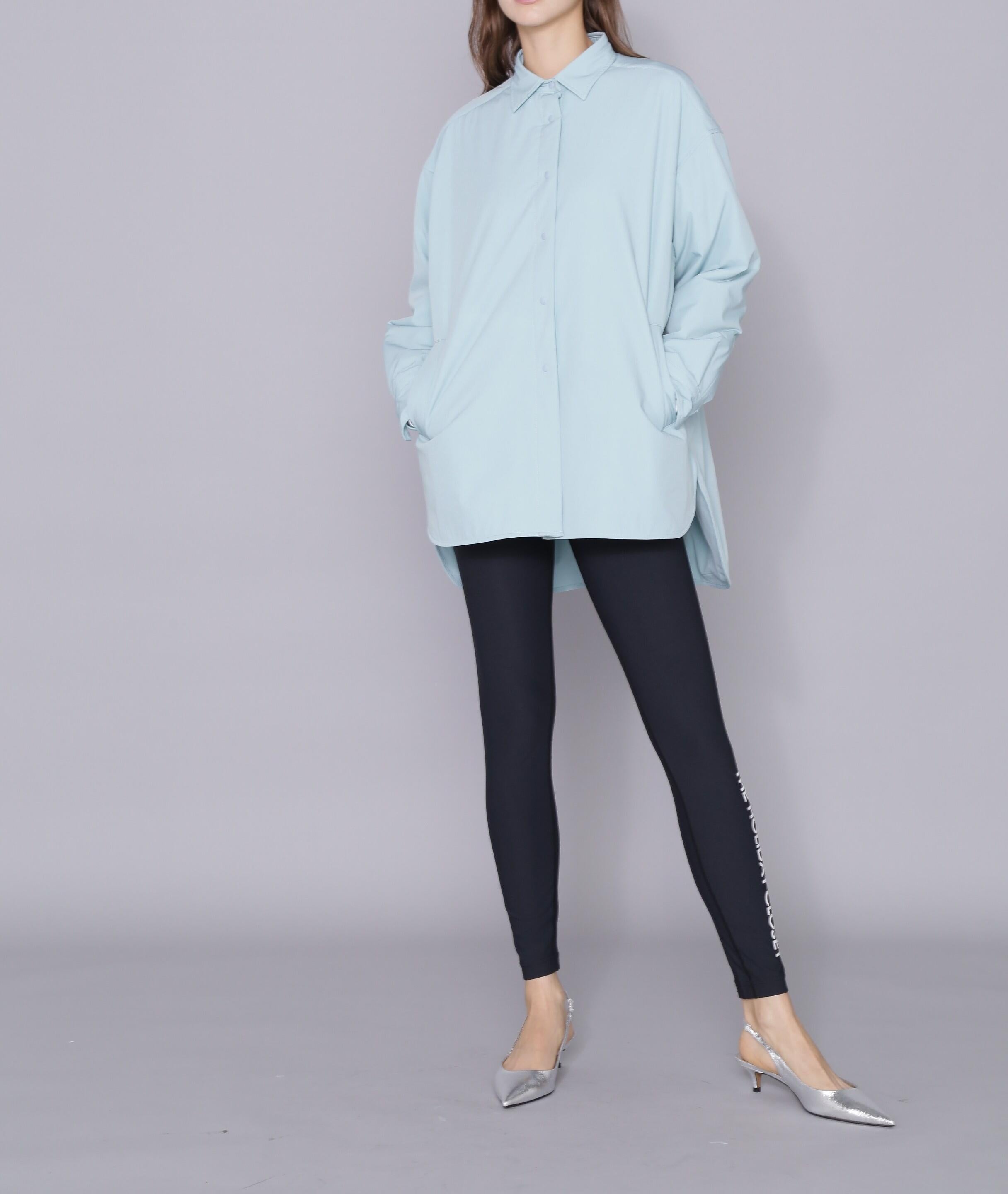 [THE HOLIDAY CLOSET] 中綿シャツジャケット サックスブルー2