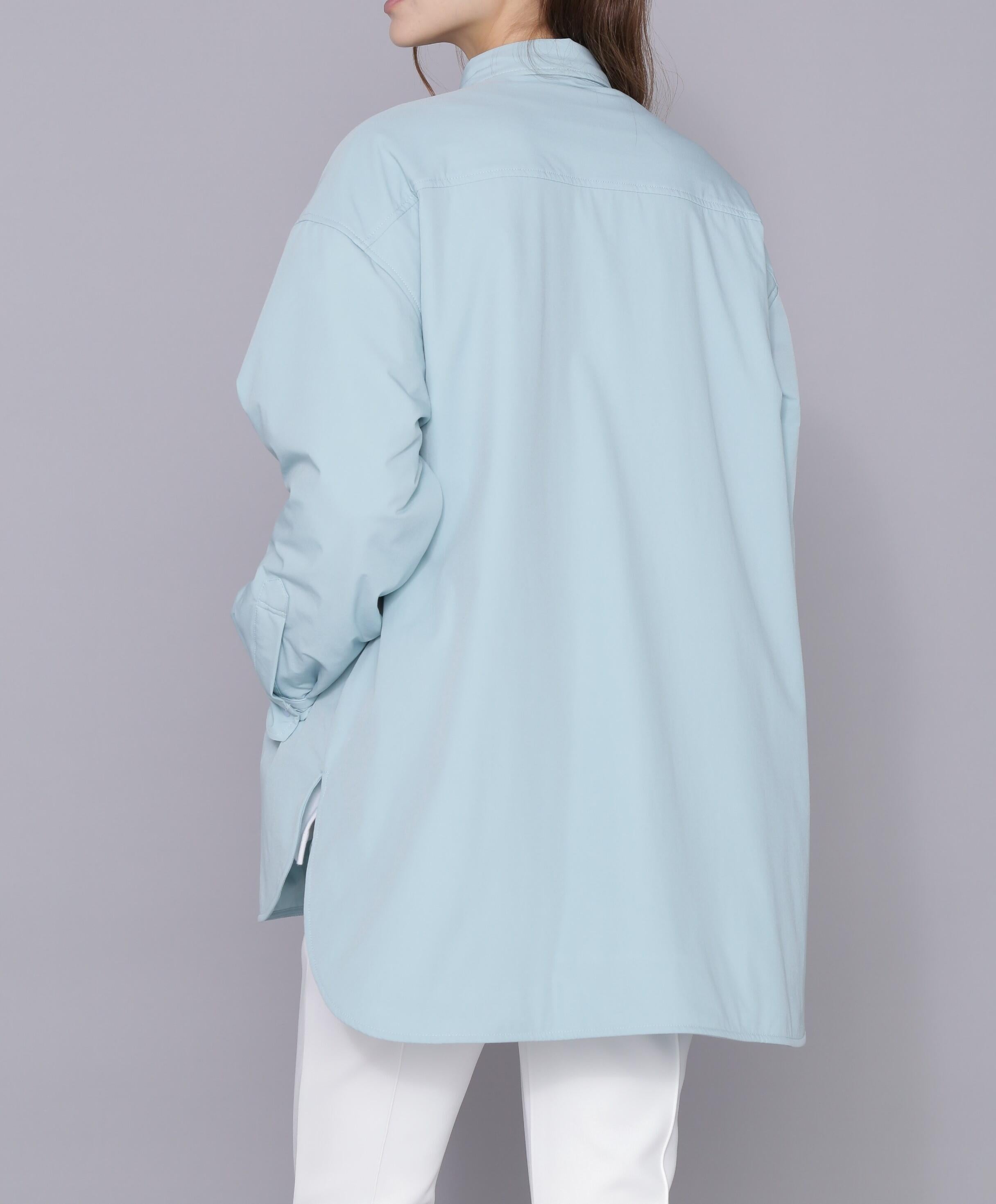 [THE HOLIDAY CLOSET] 中綿シャツジャケット サックスブルー2