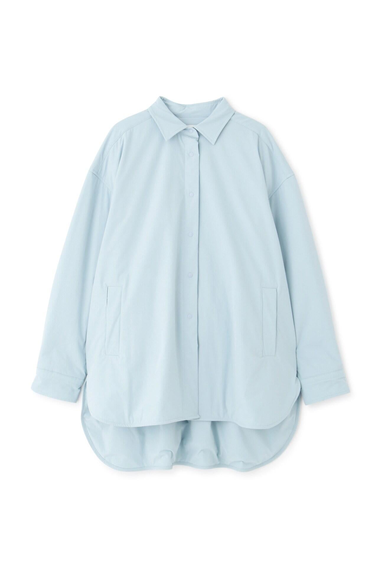 [THE HOLIDAY CLOSET] 中綿シャツジャケット サックスブルー2