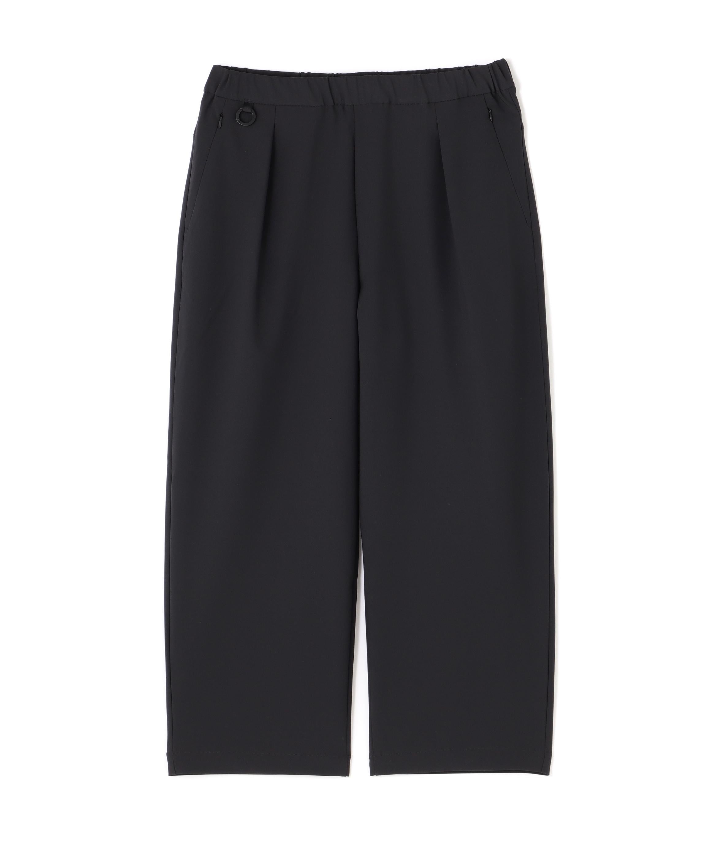 DESCENTE ALLTE>>AIN/デサントオルテライン/TECH WIDE PANTS/テックワイドパンツ ブラック