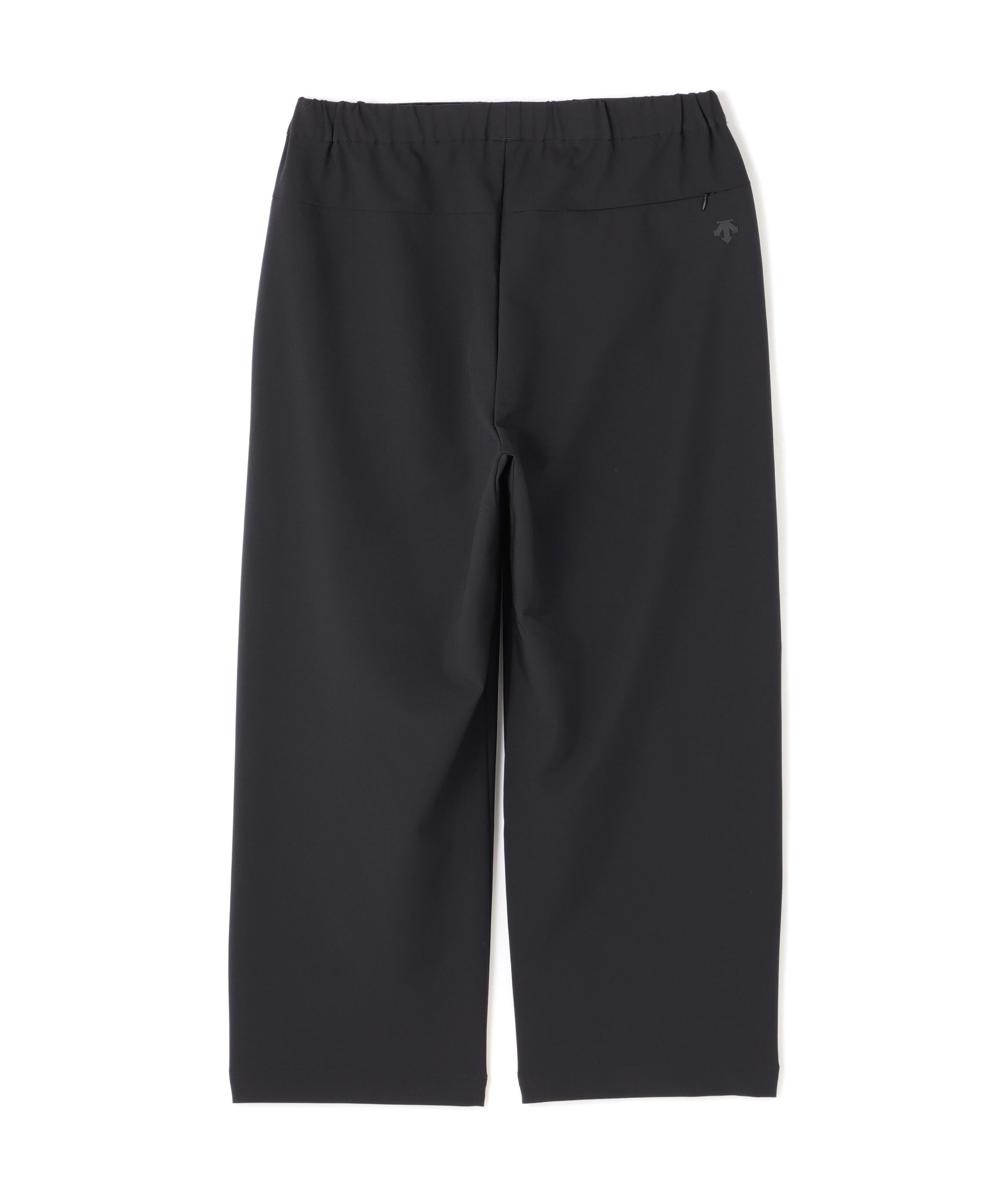 DESCENTE ALLTE>>AIN/デサントオルテライン/TECH WIDE PANTS/テックワイドパンツ ブラック