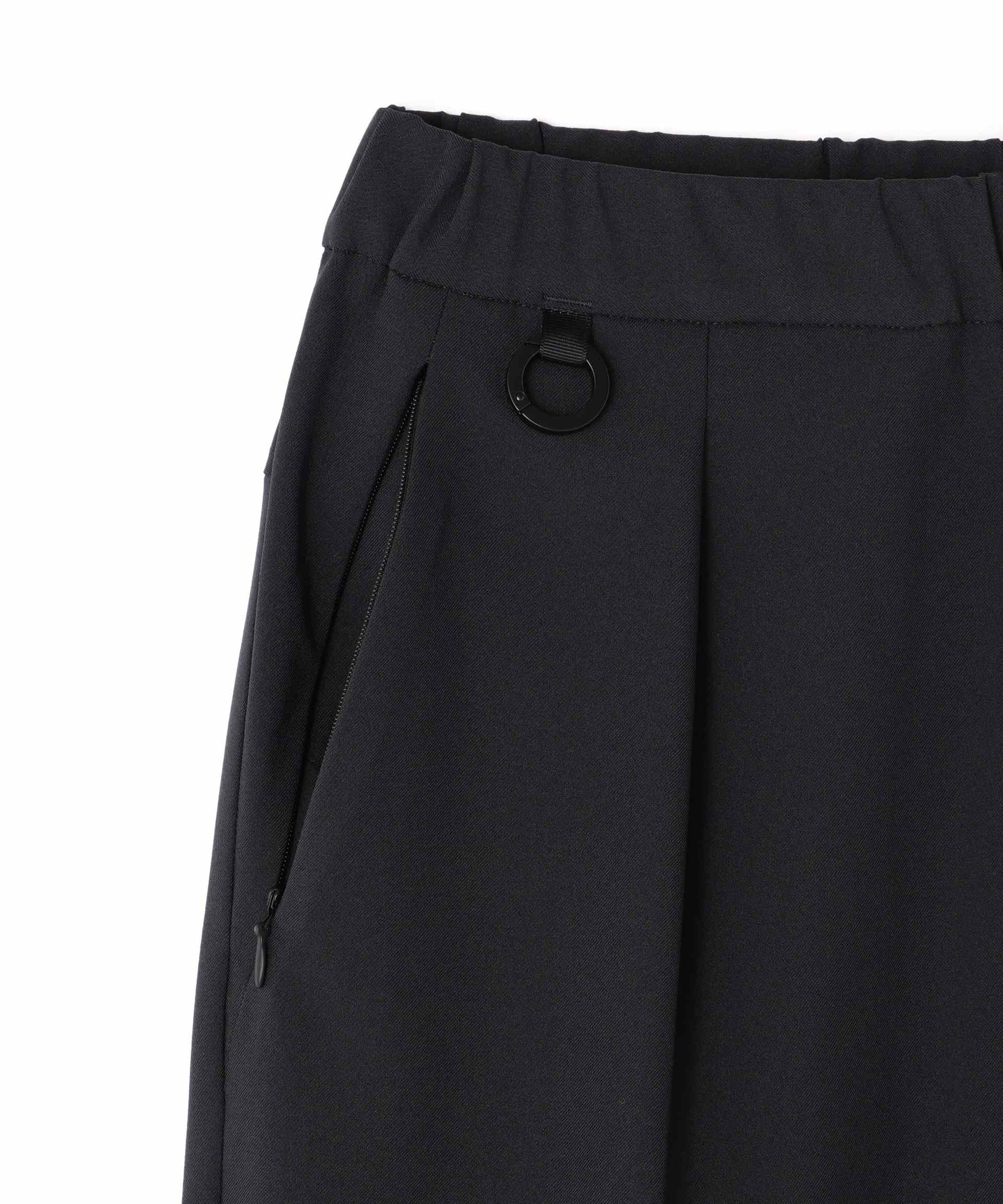 DESCENTE ALLTE>>AIN/デサントオルテライン/TECH WIDE PANTS/テックワイドパンツ ブラック