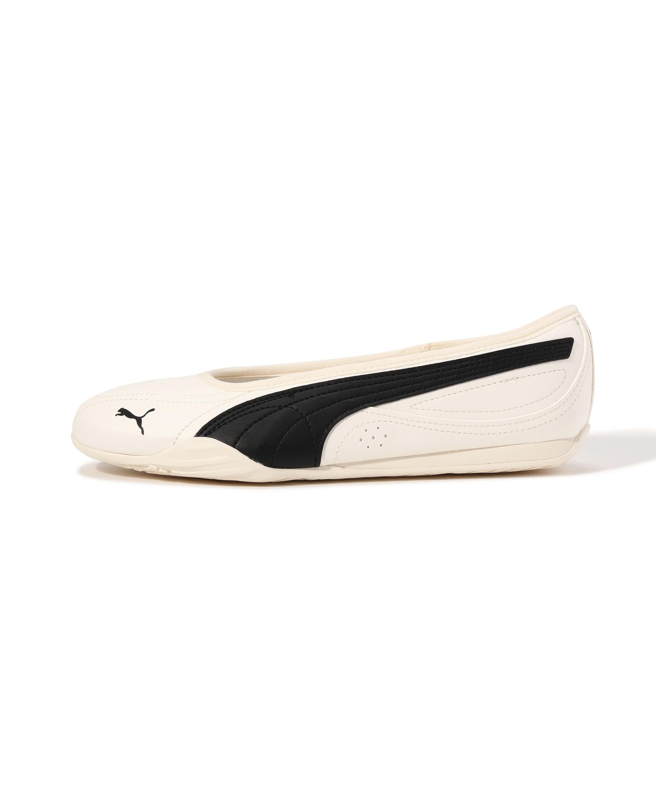 〈PUMA〉キャッチ ソレイユ バレリーナ シューズ ホワイト