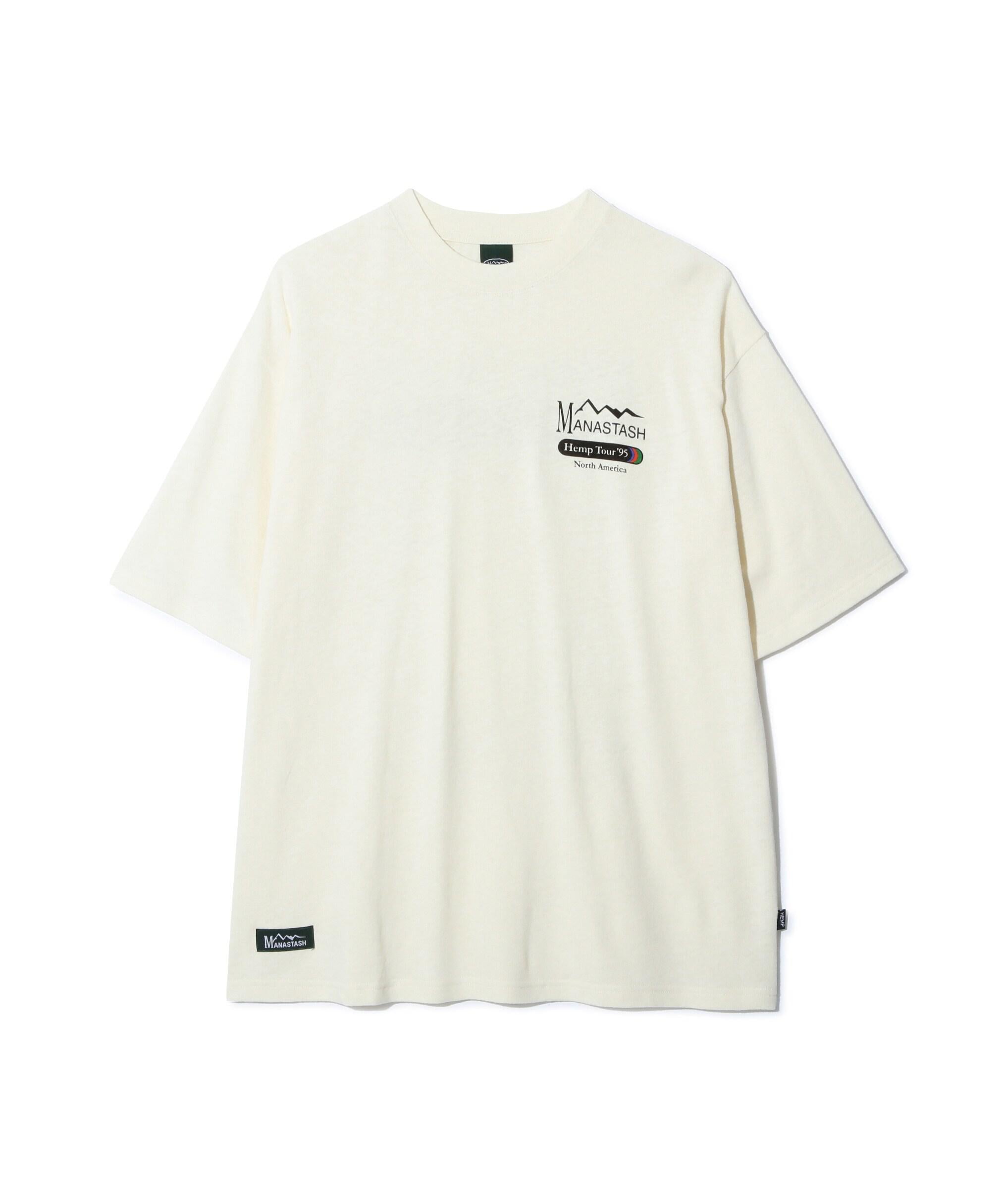 MANASTASH/マナスタッシュ/HEMP TEE TOU>/ヘンプツアーTシャツ ナチュラル4
