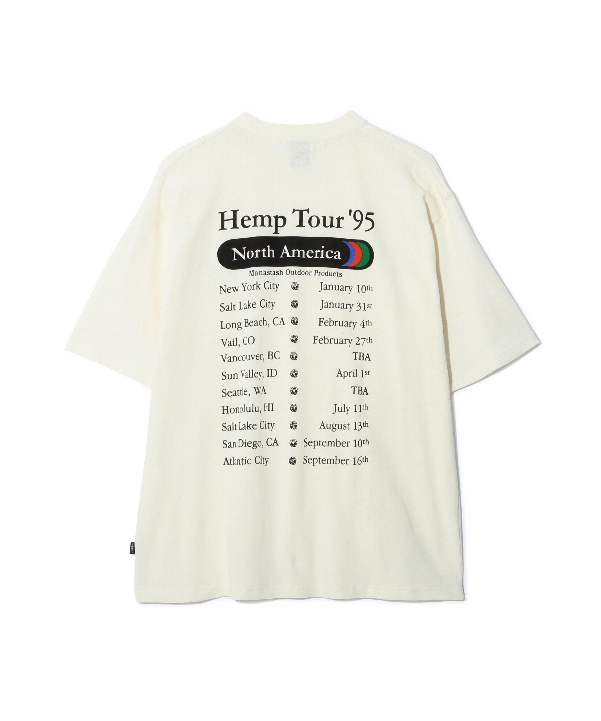 MANASTASH/マナスタッシュ/HEMP TEE TOU>/ヘンプツアーTシャツ ナチュラル4