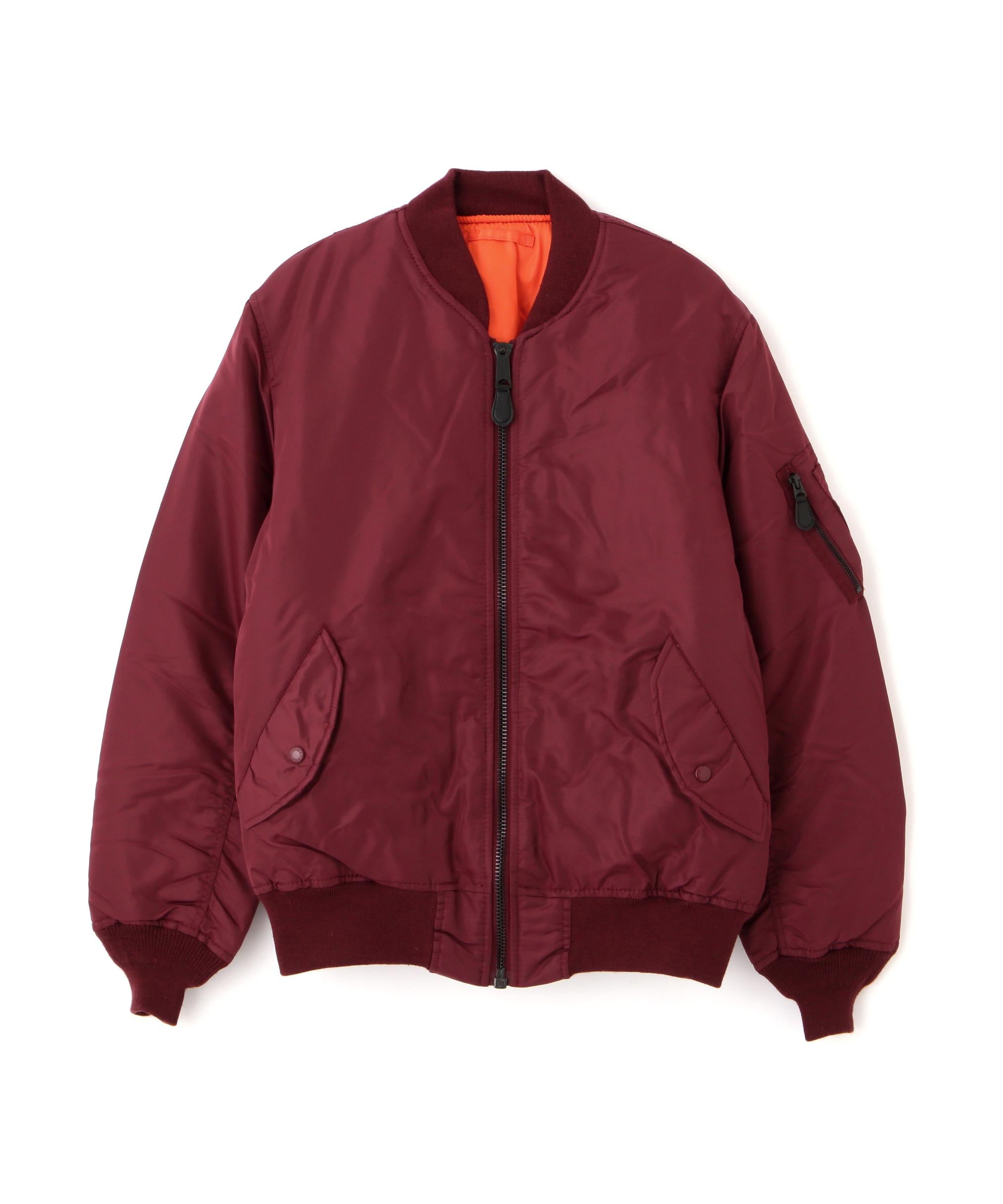 MA-1 COMME>CIAL LOGO エンジ1