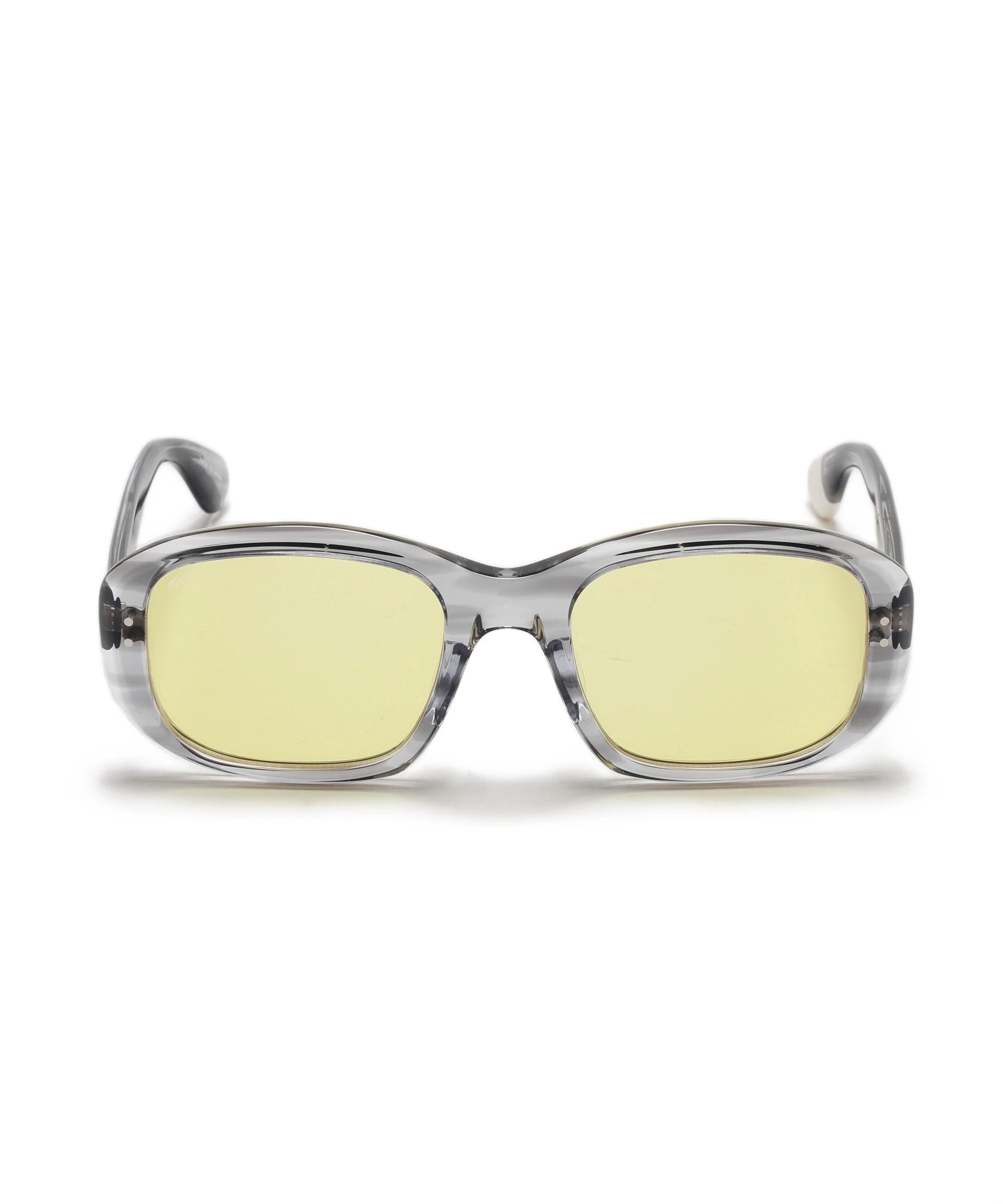 MASU×RLANC/エムエーエスユー/ OVAL SHAPE SUNGLASSES グレー