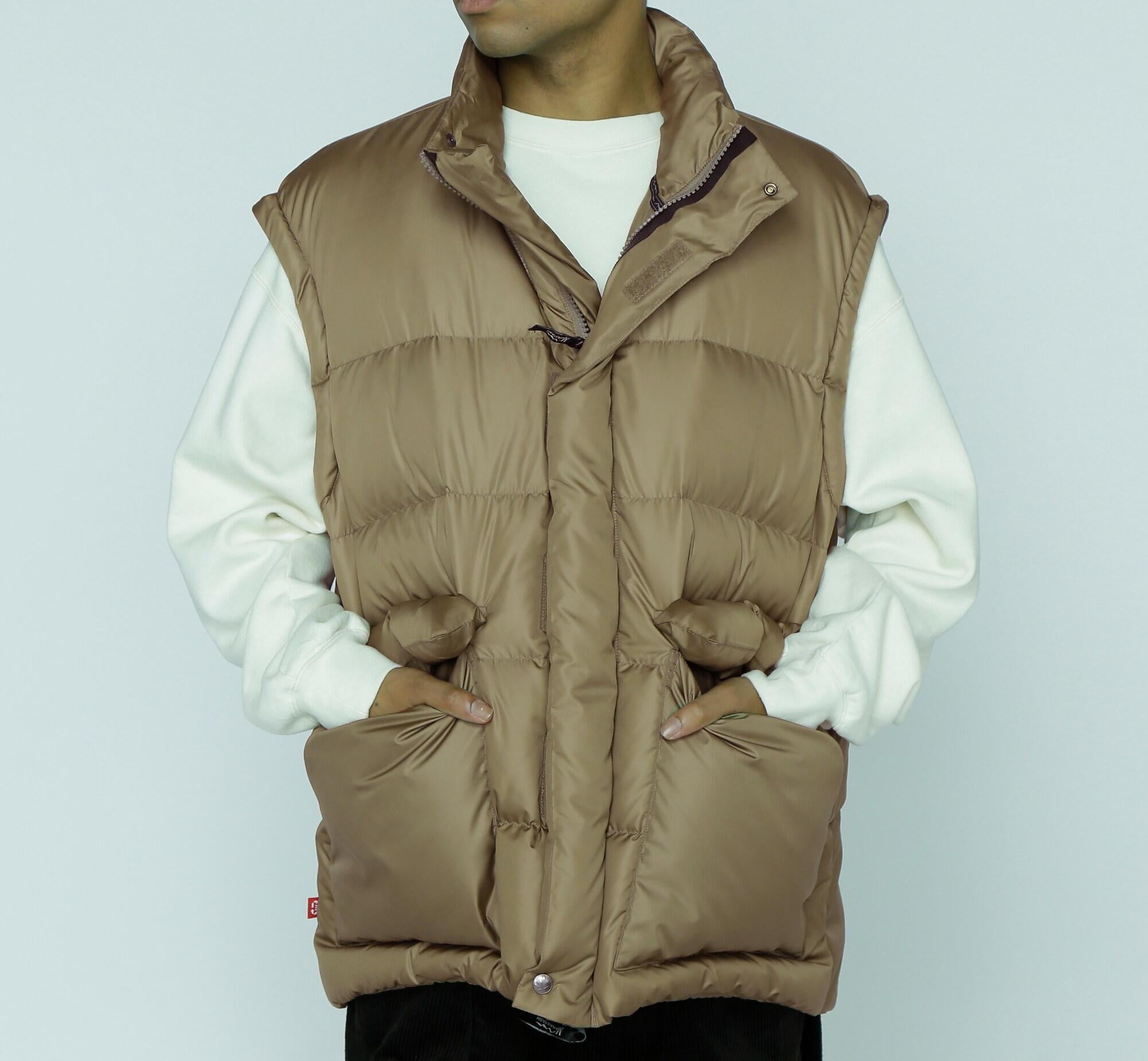 MANASTASH/マナスタッシュ/4WAY DOWN JACKET/4wayダウンジャケット ベージュ
