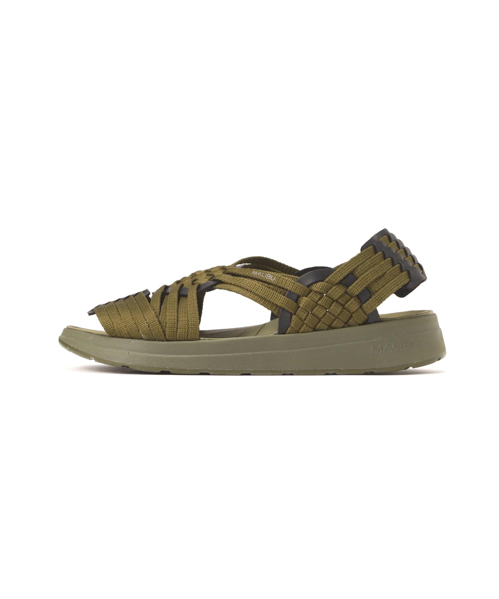 MALIRU SANDALS<マリブサンダルズ CANYON<UNISEXOLIVE オリーブ