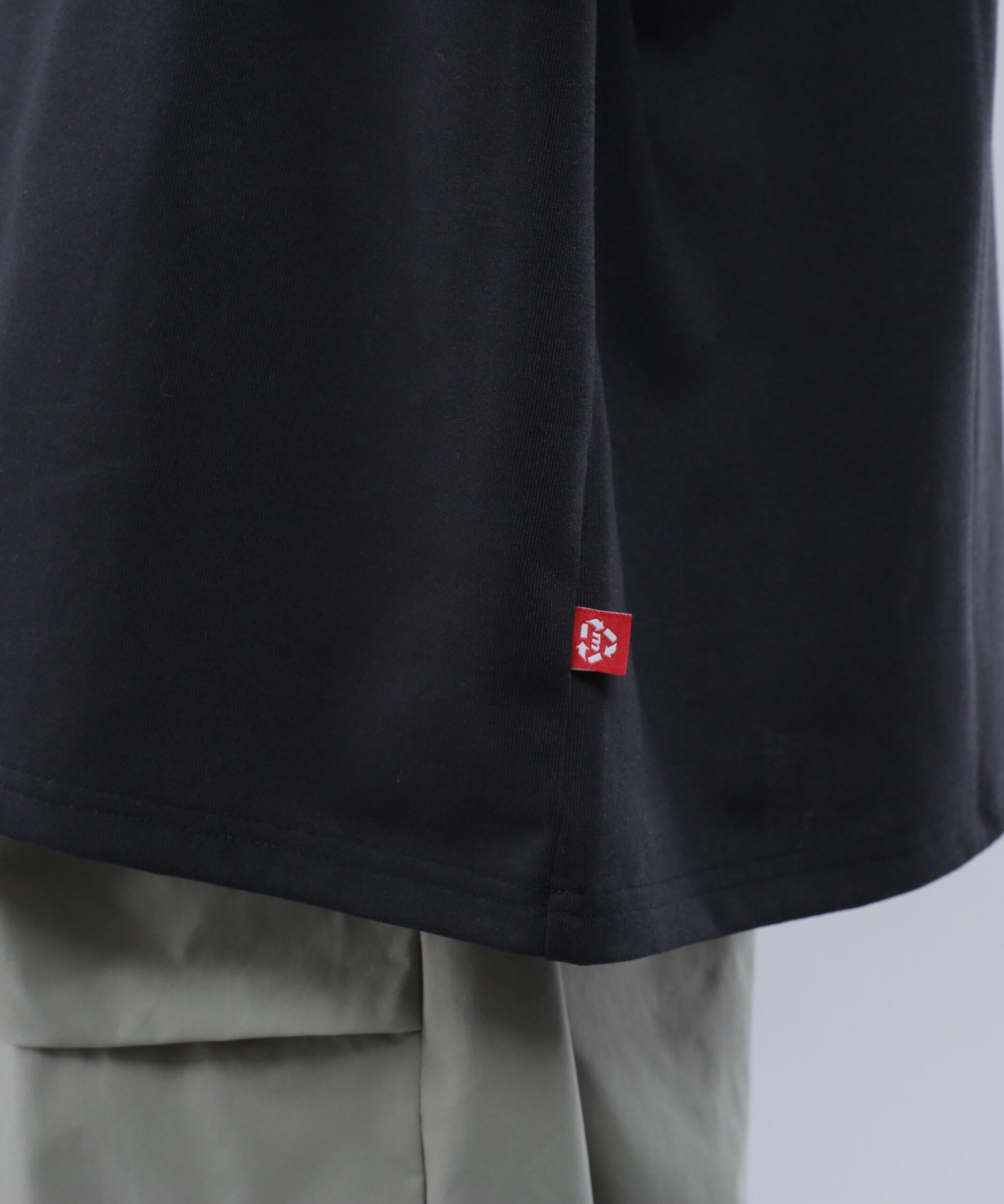 MANASTASH/マナスタッシュ/>E:POLY TEE 93/リポリTシャツ93 ブラック