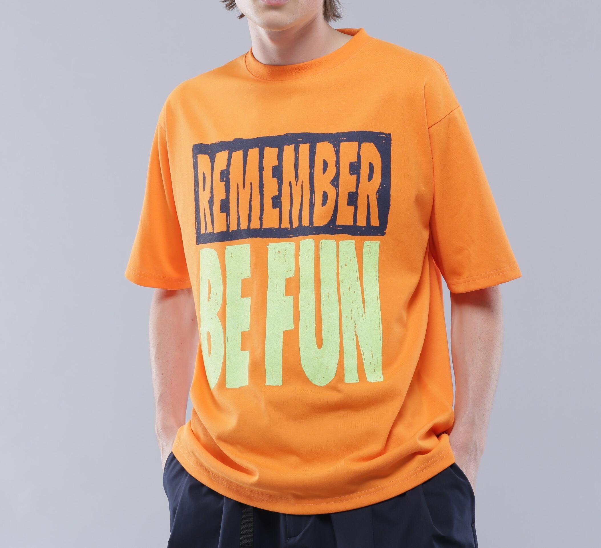 MANASTASH/マナスタッシュ/>E:POLY TEE >RF/リポリTシャツ オレンジ