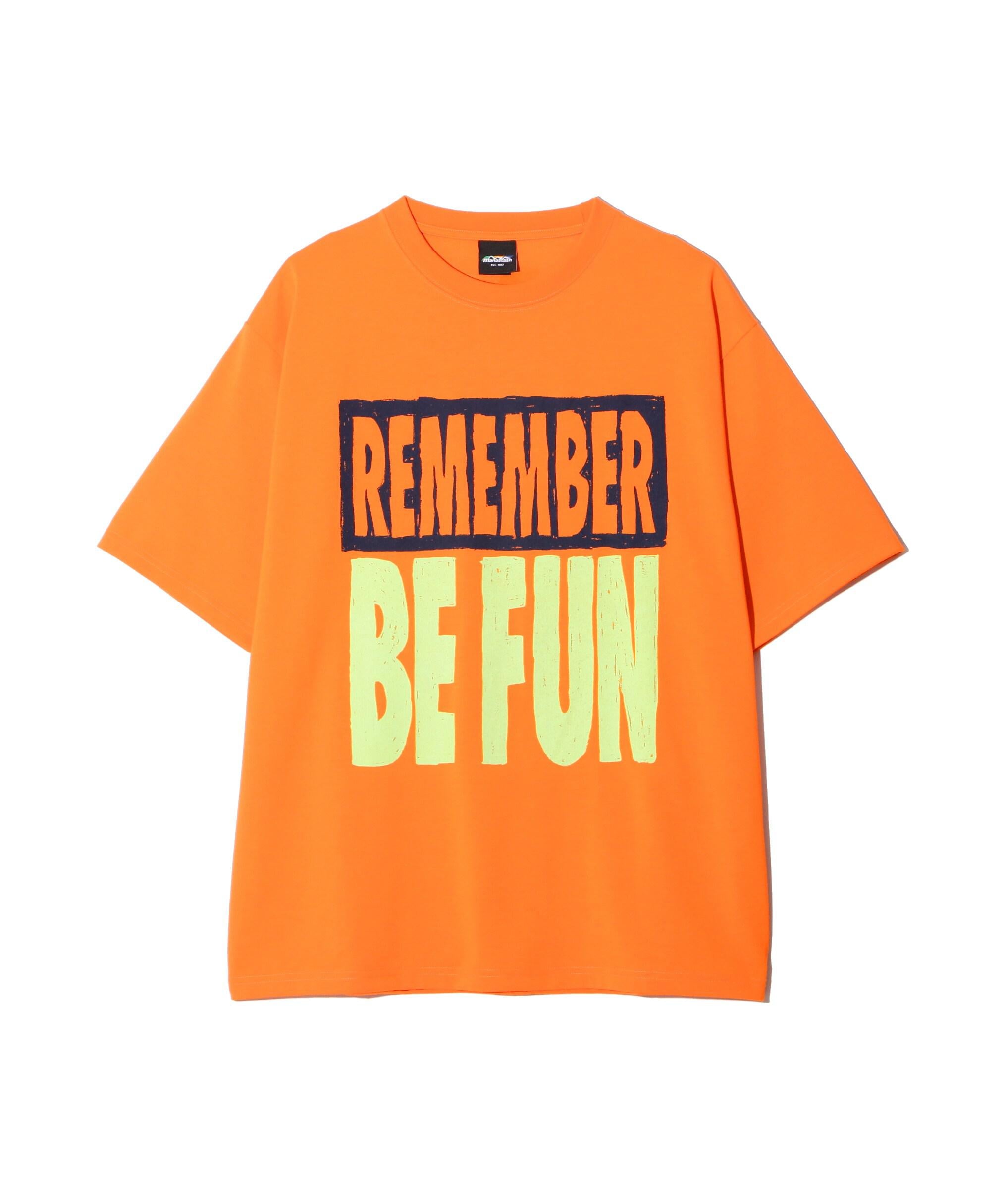 MANASTASH/マナスタッシュ/>E:POLY TEE >RF/リポリTシャツ オレンジ