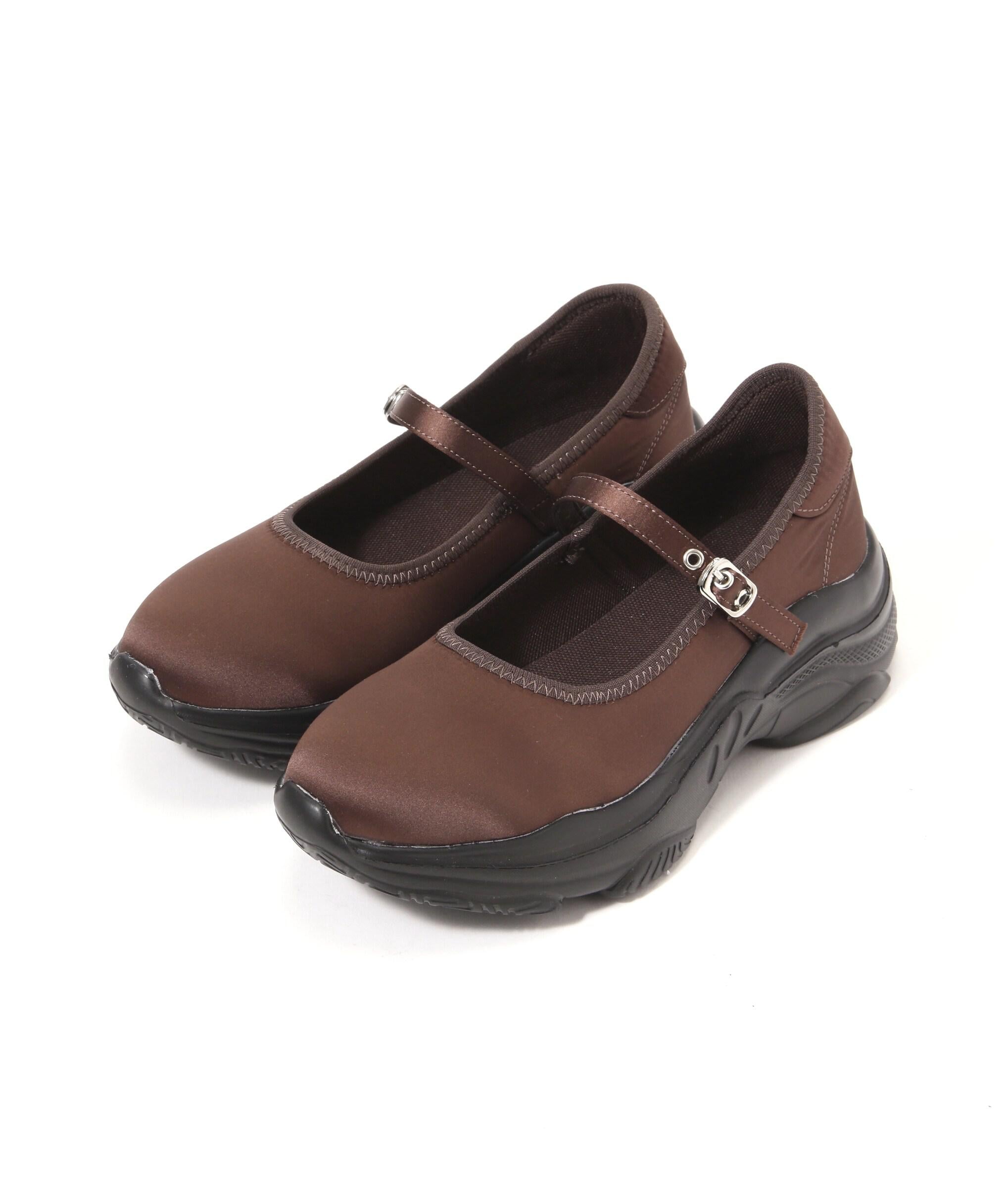 バレエスニーカー ブラウン