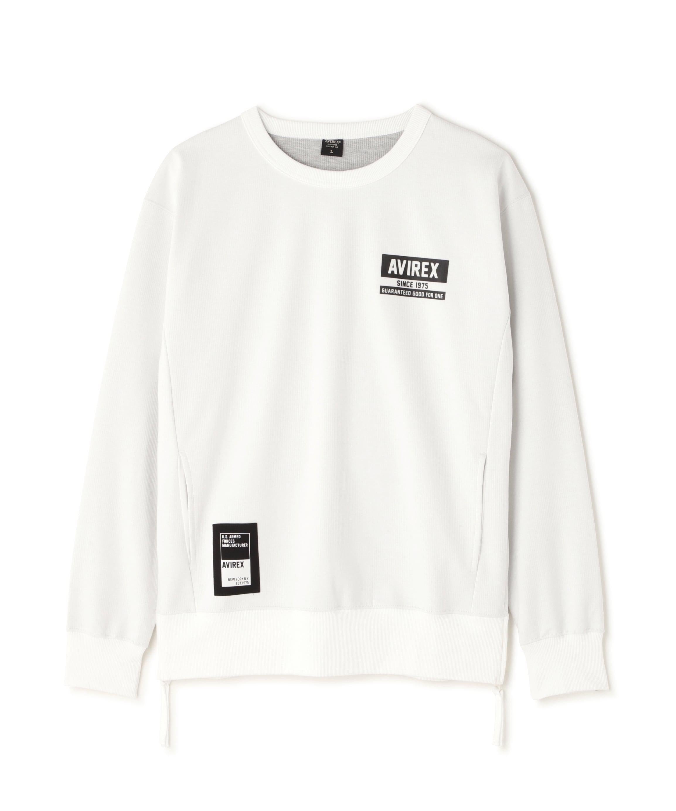 《WER&DEPOT限定》RONDING　C>EW　SWEAT/ボンディングクルースウェット ホワイト