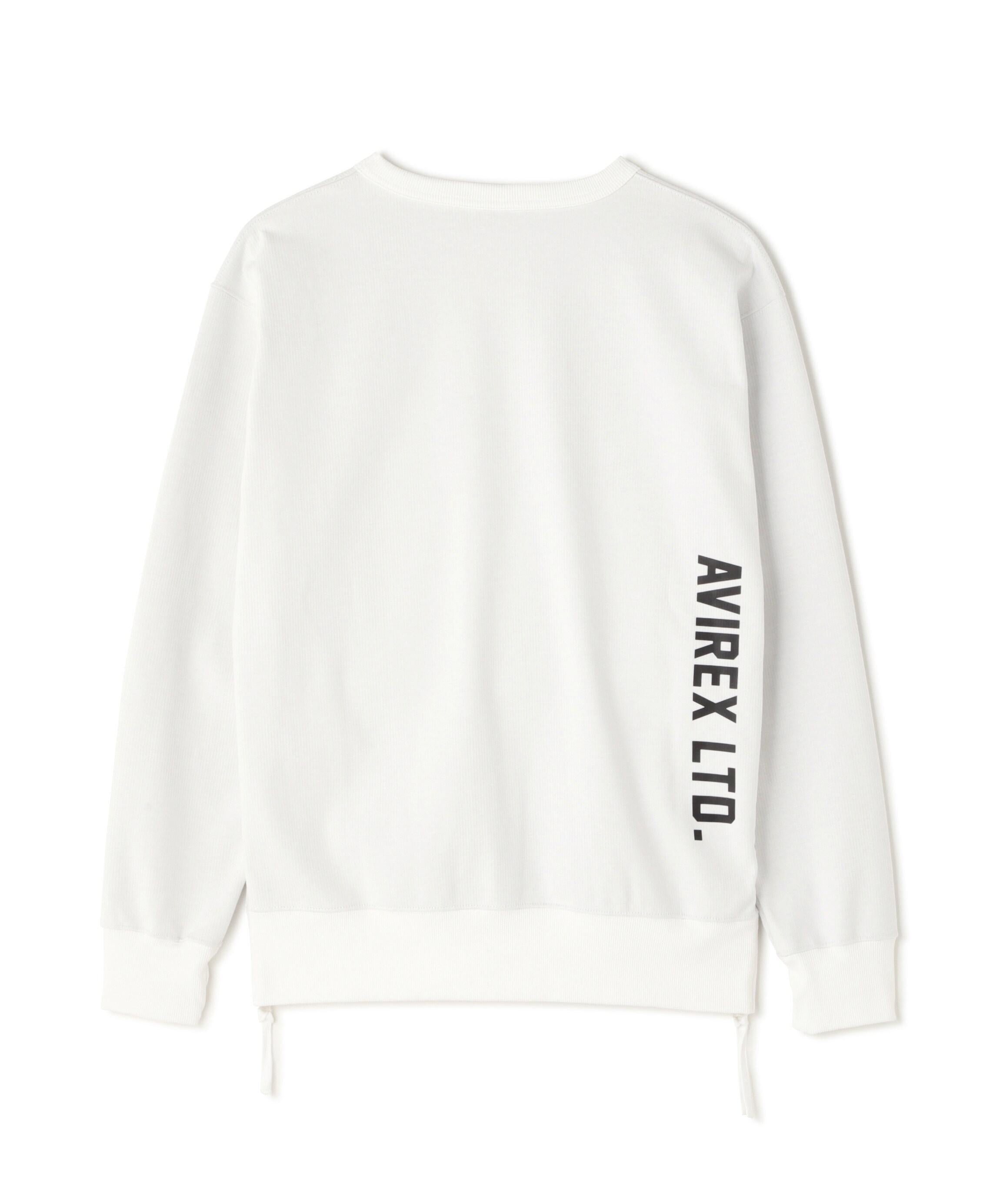 《WER&DEPOT限定》RONDING　C>EW　SWEAT/ボンディングクルースウェット ホワイト