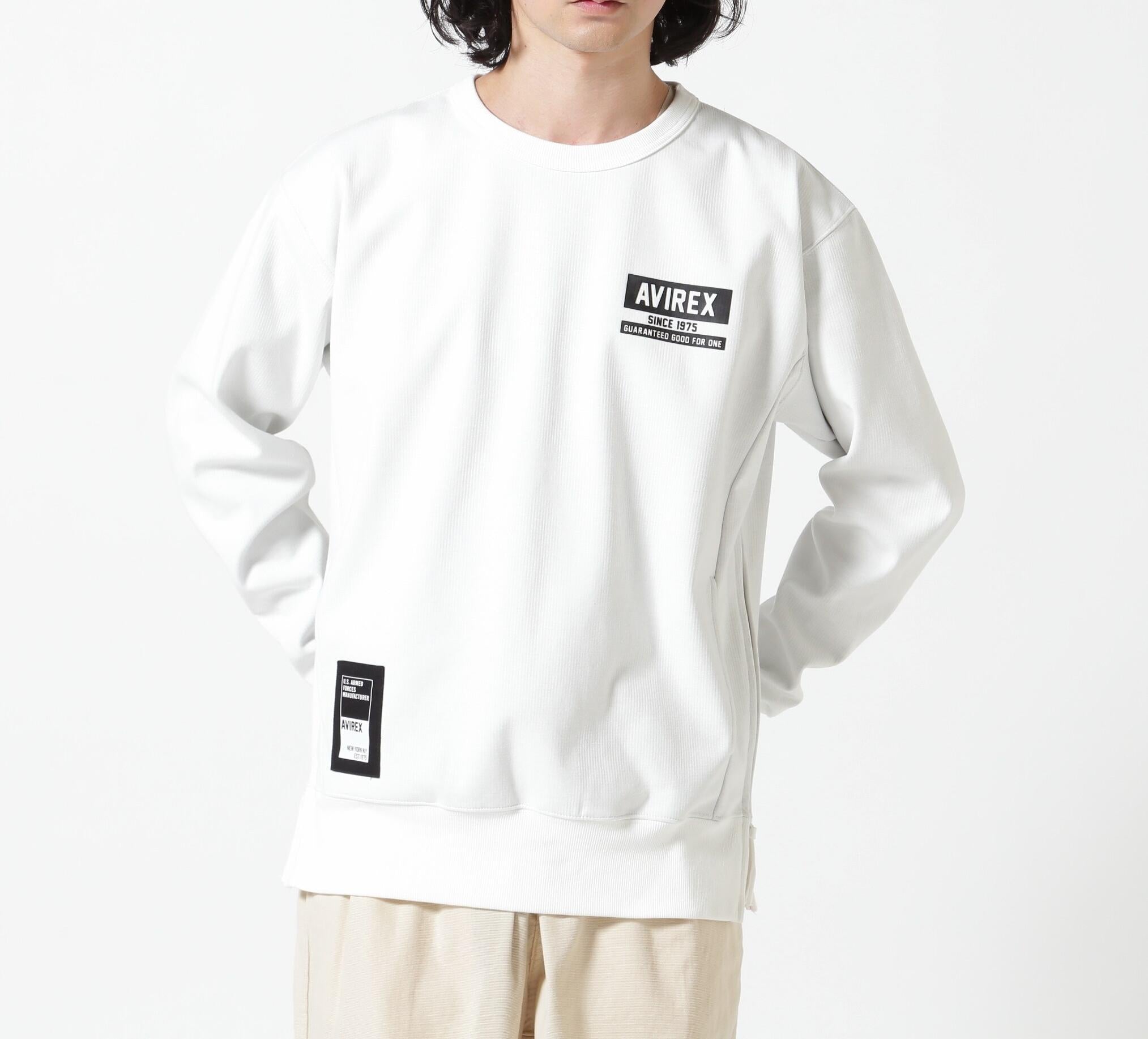 《WER&DEPOT限定》RONDING　C>EW　SWEAT/ボンディングクルースウェット ホワイト