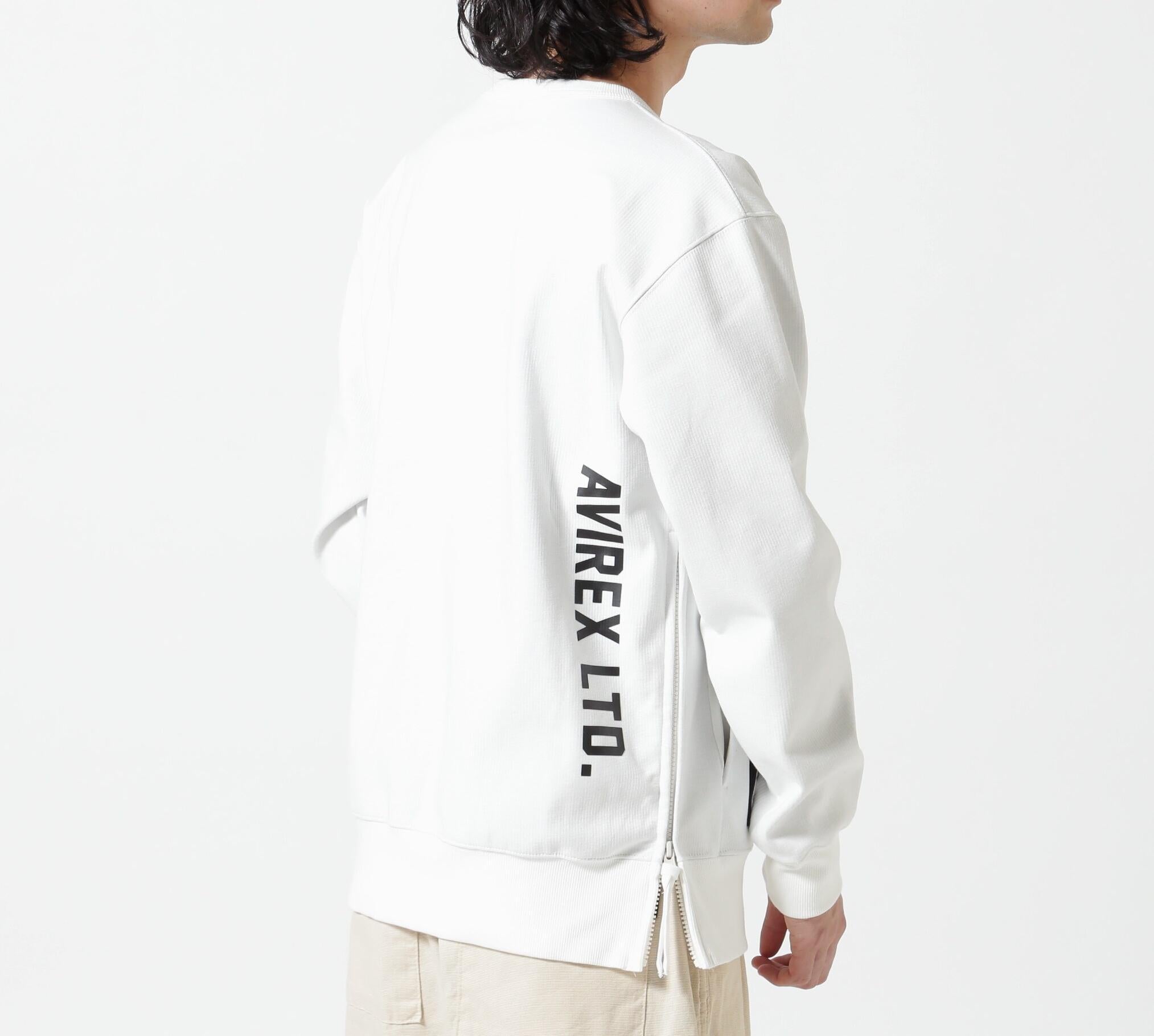 《WER&DEPOT限定》RONDING　C>EW　SWEAT/ボンディングクルースウェット ホワイト
