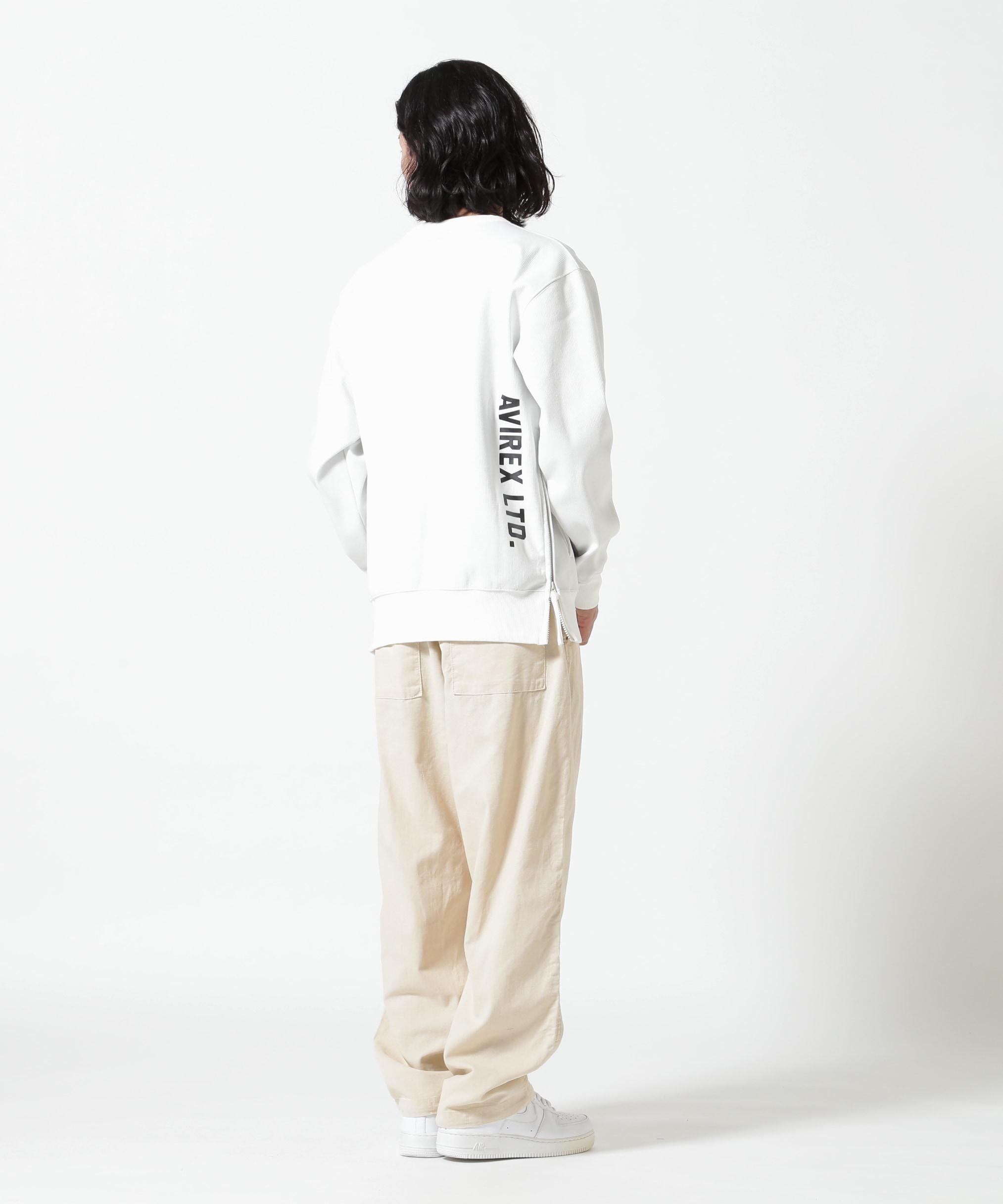 《WER&DEPOT限定》RONDING　C>EW　SWEAT/ボンディングクルースウェット ホワイト