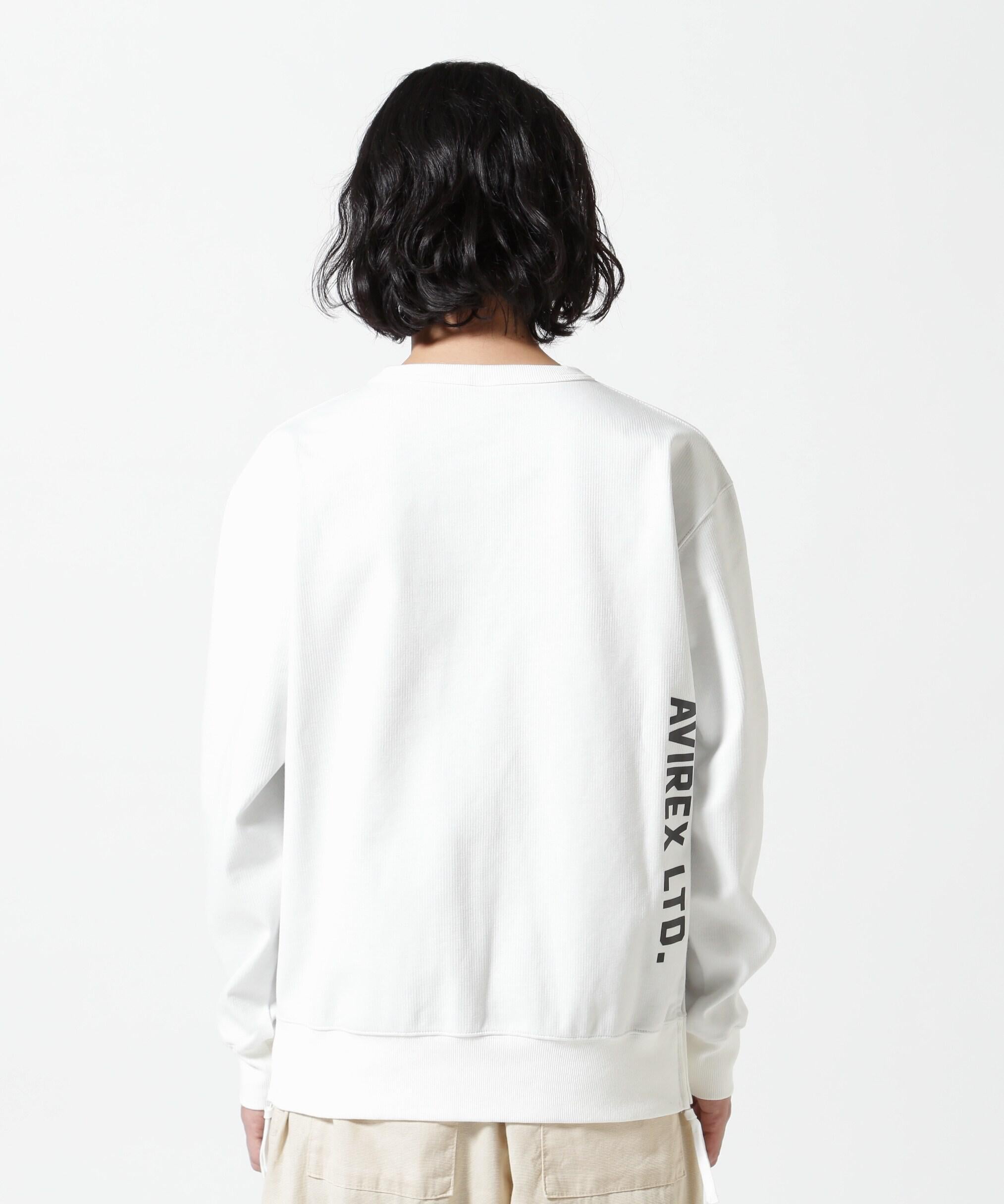 《WER&DEPOT限定》RONDING　C>EW　SWEAT/ボンディングクルースウェット ホワイト