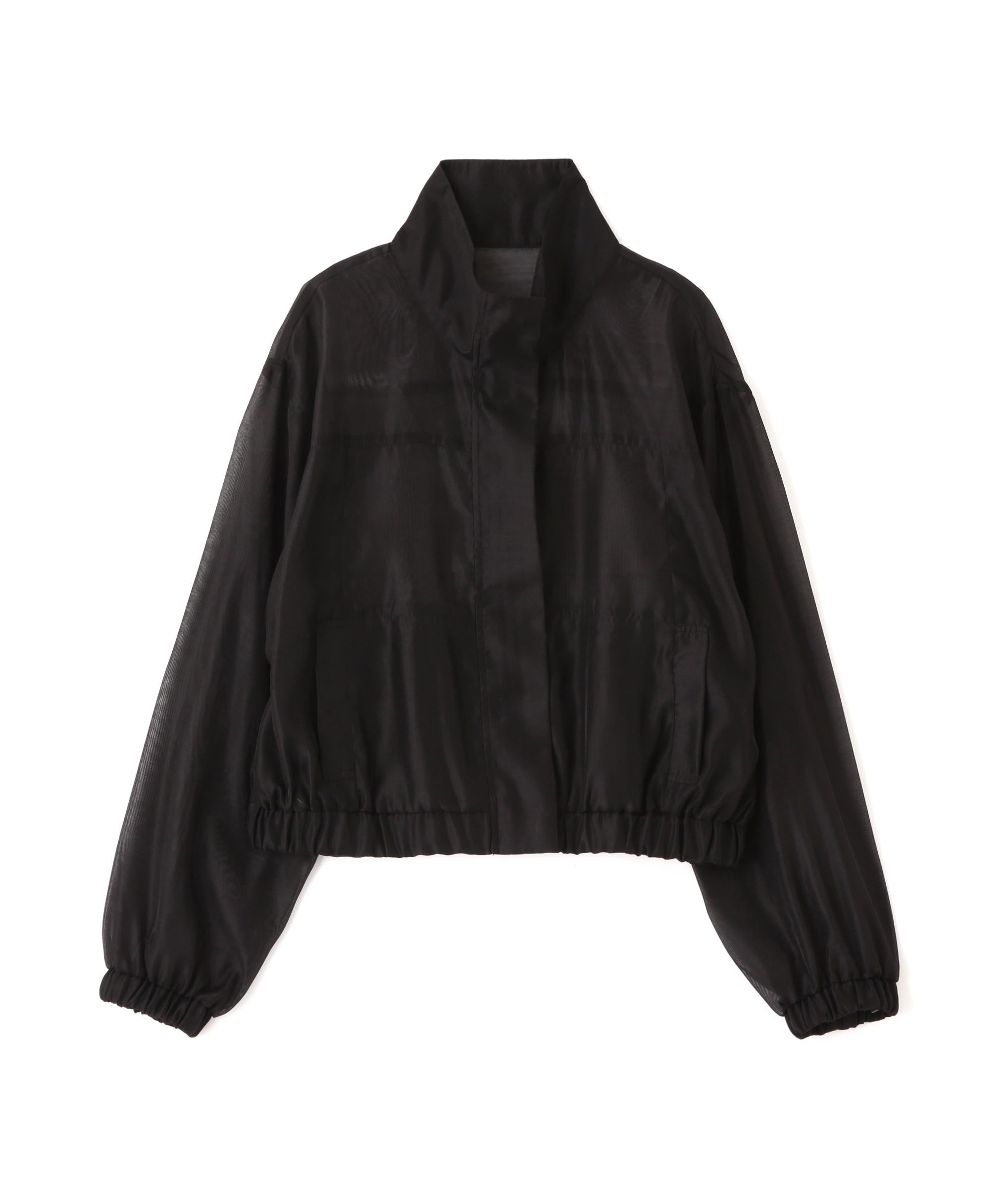 スタンドシアーブルゾン ブラック