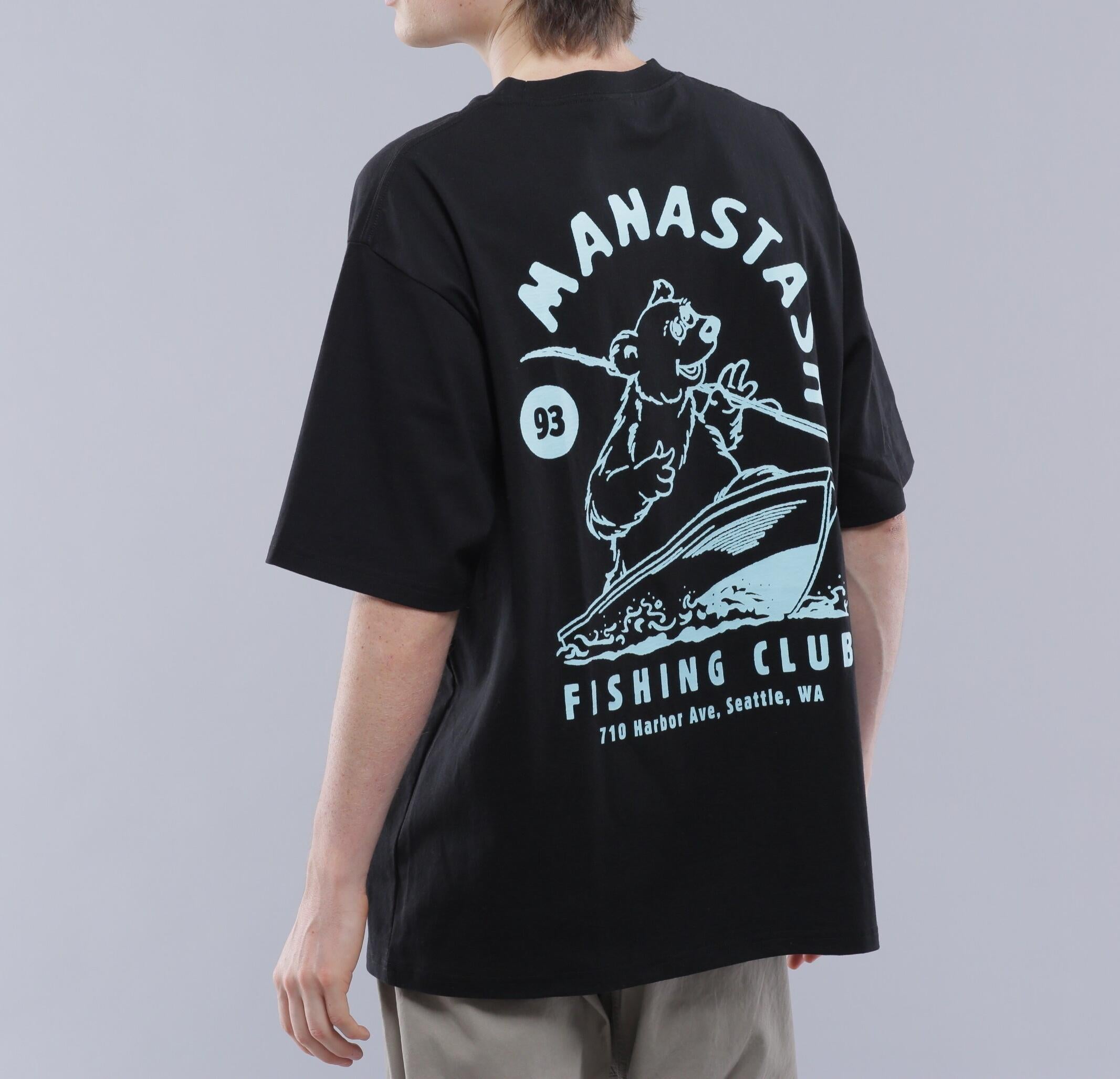 MANASTASH/マナスタッシュ/CiTee FISHING CLUR/シティーフィッシングクラブ ブラック