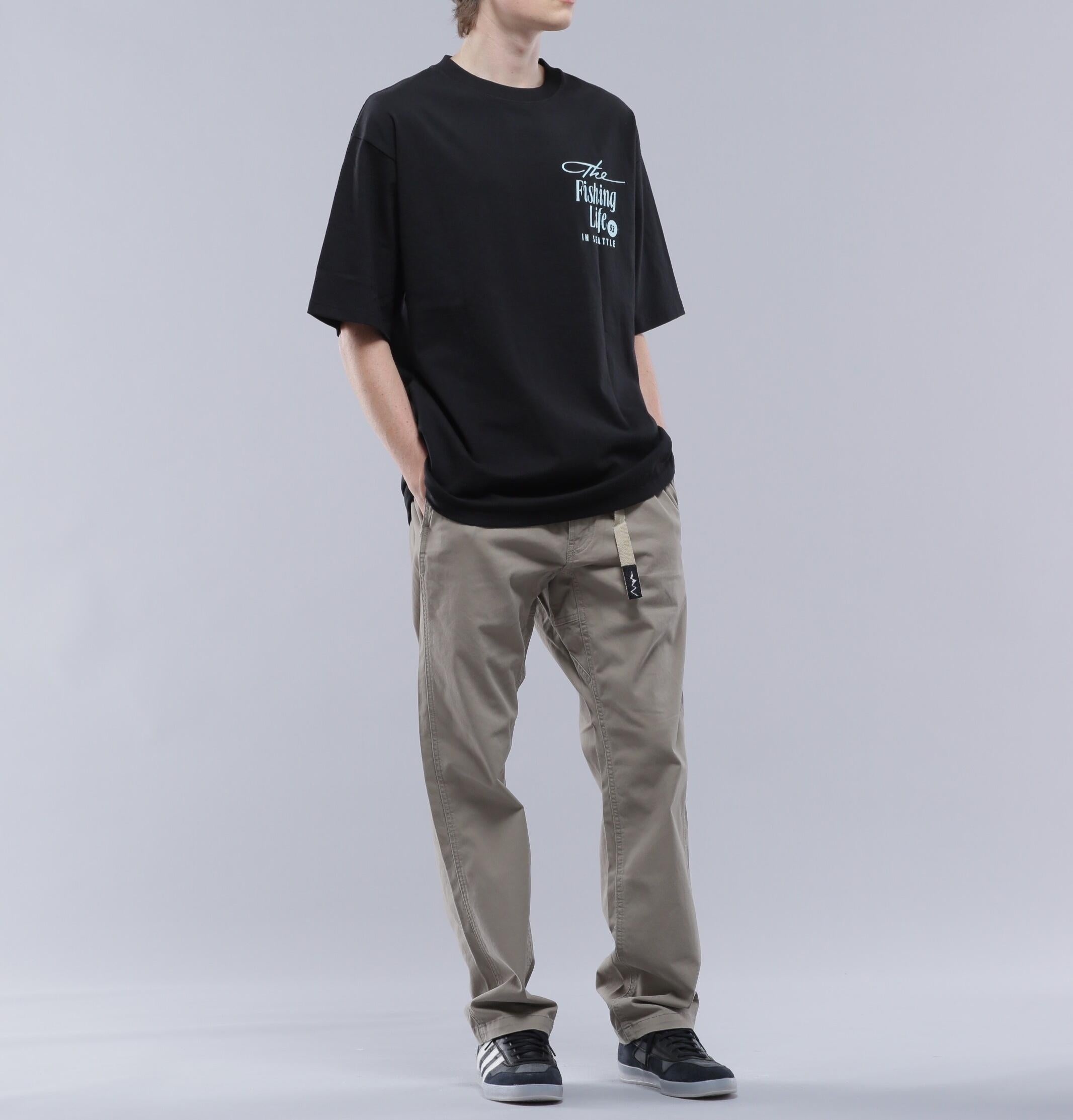 MANASTASH/マナスタッシュ/CiTee FISHING CLUR/シティーフィッシングクラブ ブラック