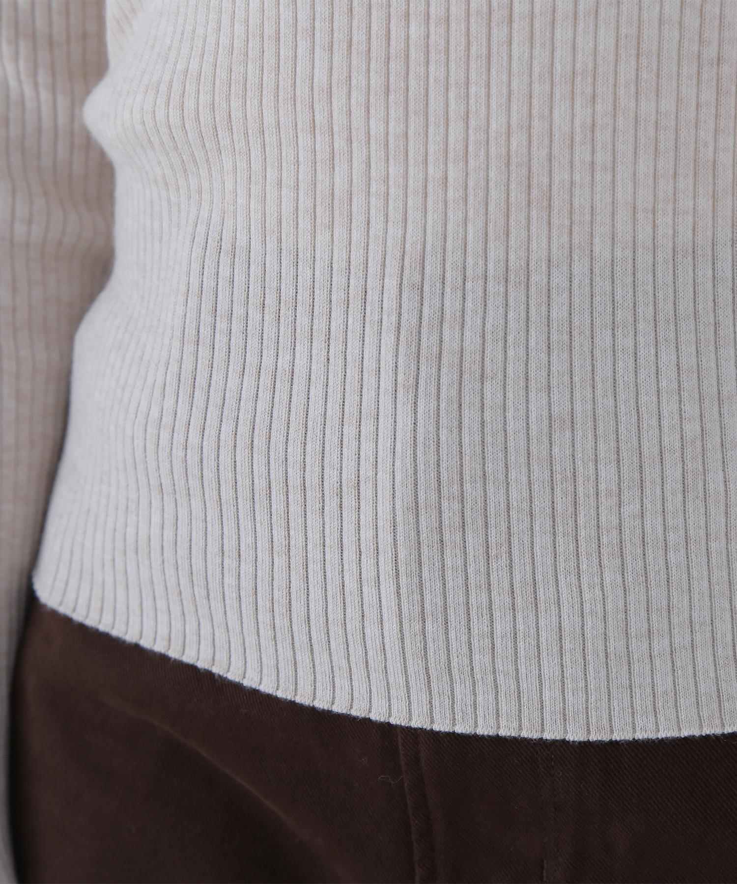 フロントリボンニット アイボリー1