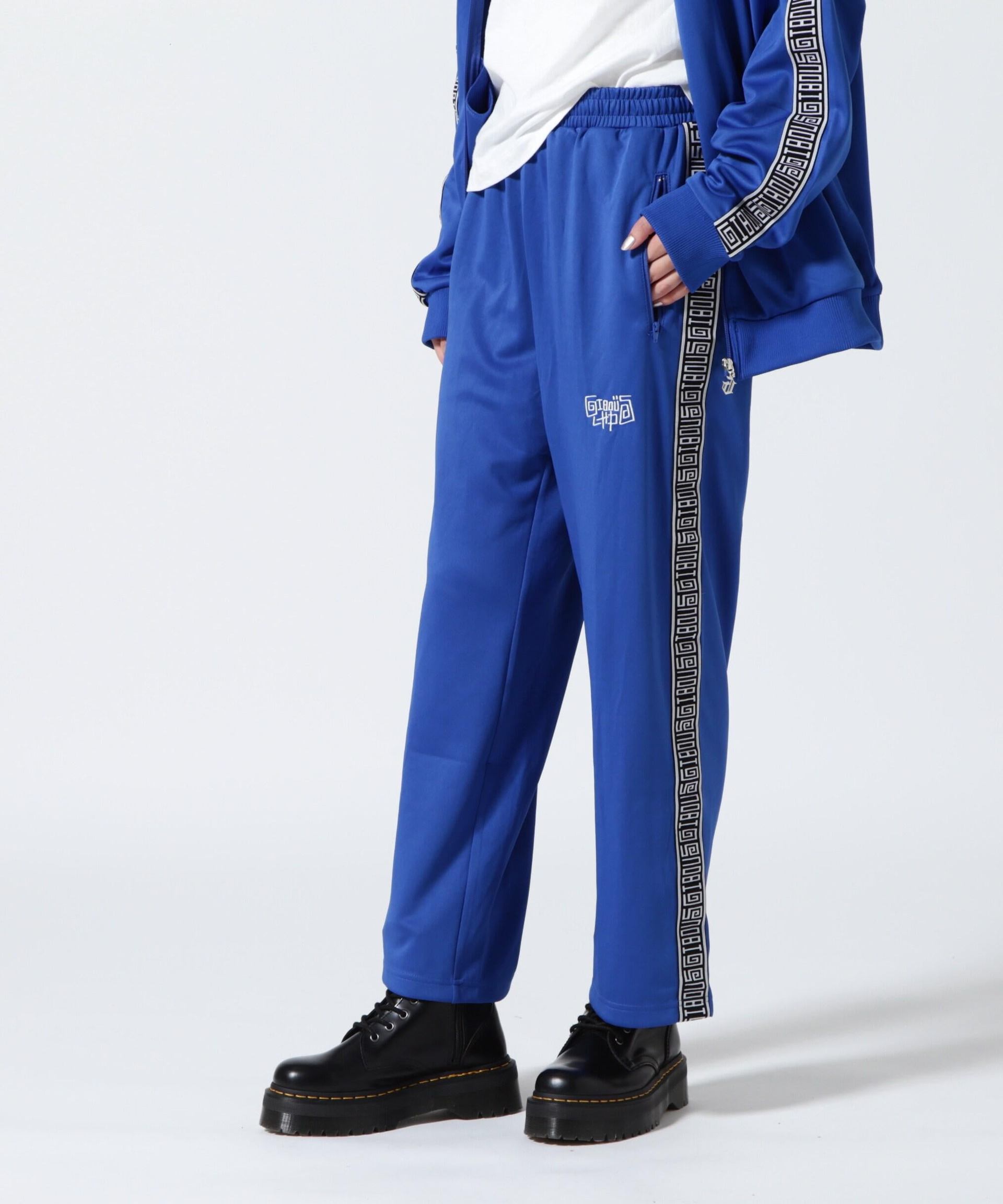 gious×LHP/ギボズ×エルエイチピー/Logo jesey pants/コラボ ジャージーパンツ パープル