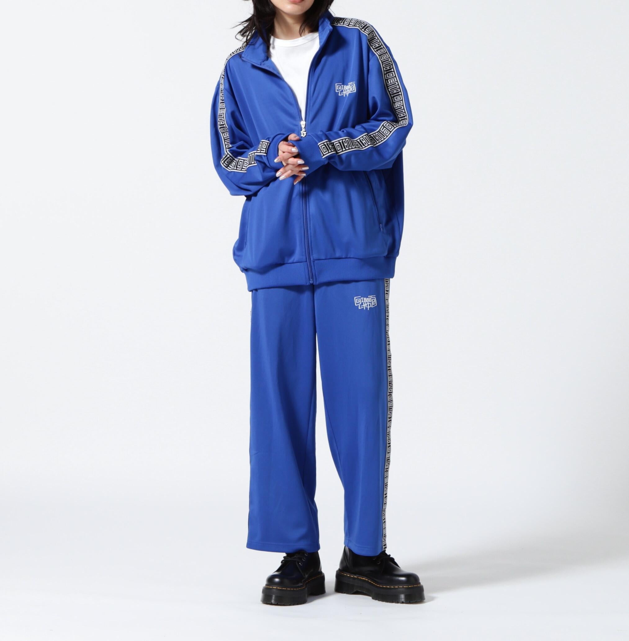 gious×LHP/ギボズ×エルエイチピー/Logo jesey pants/コラボ ジャージーパンツ パープル