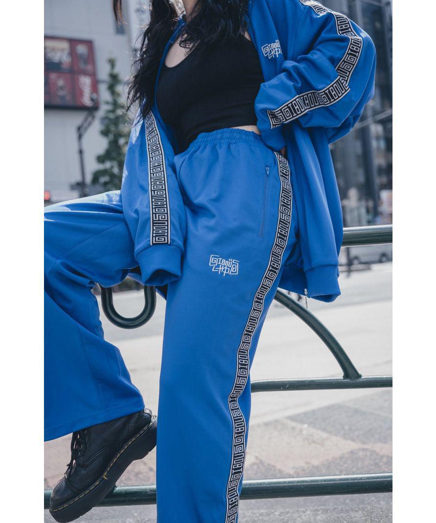 gious×LHP/ギボズ×エルエイチピー/Logo jesey pants/コラボ ジャージーパンツ パープル