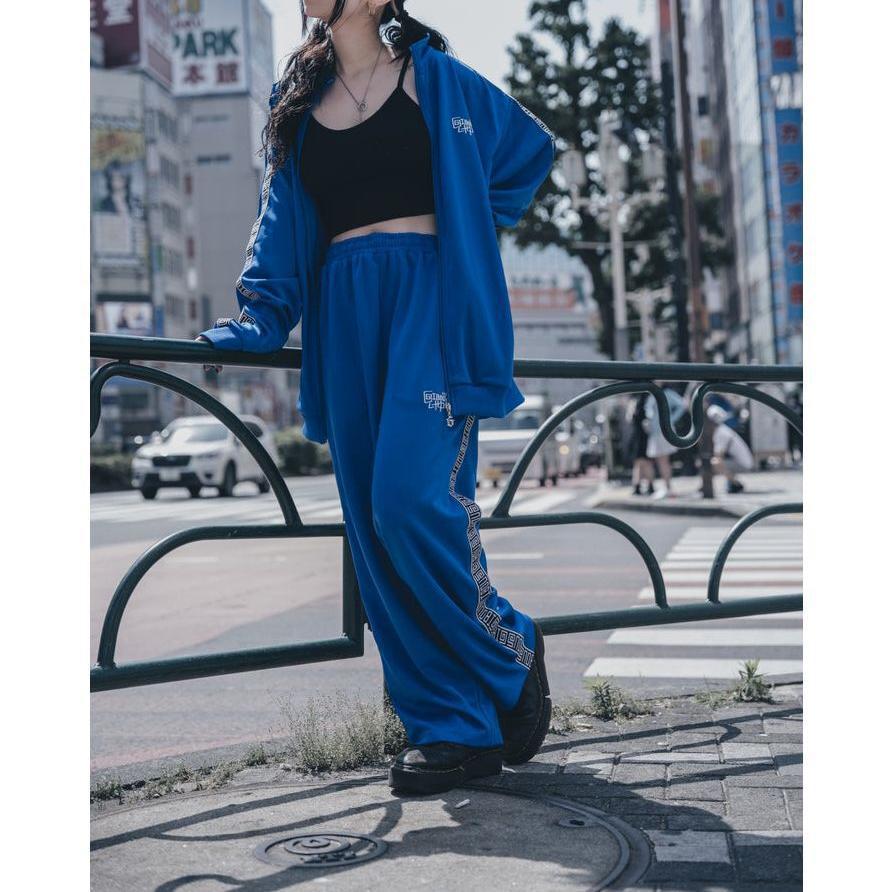 gious×LHP/ギボズ×エルエイチピー/Logo jesey pants/コラボ ジャージーパンツ パープル