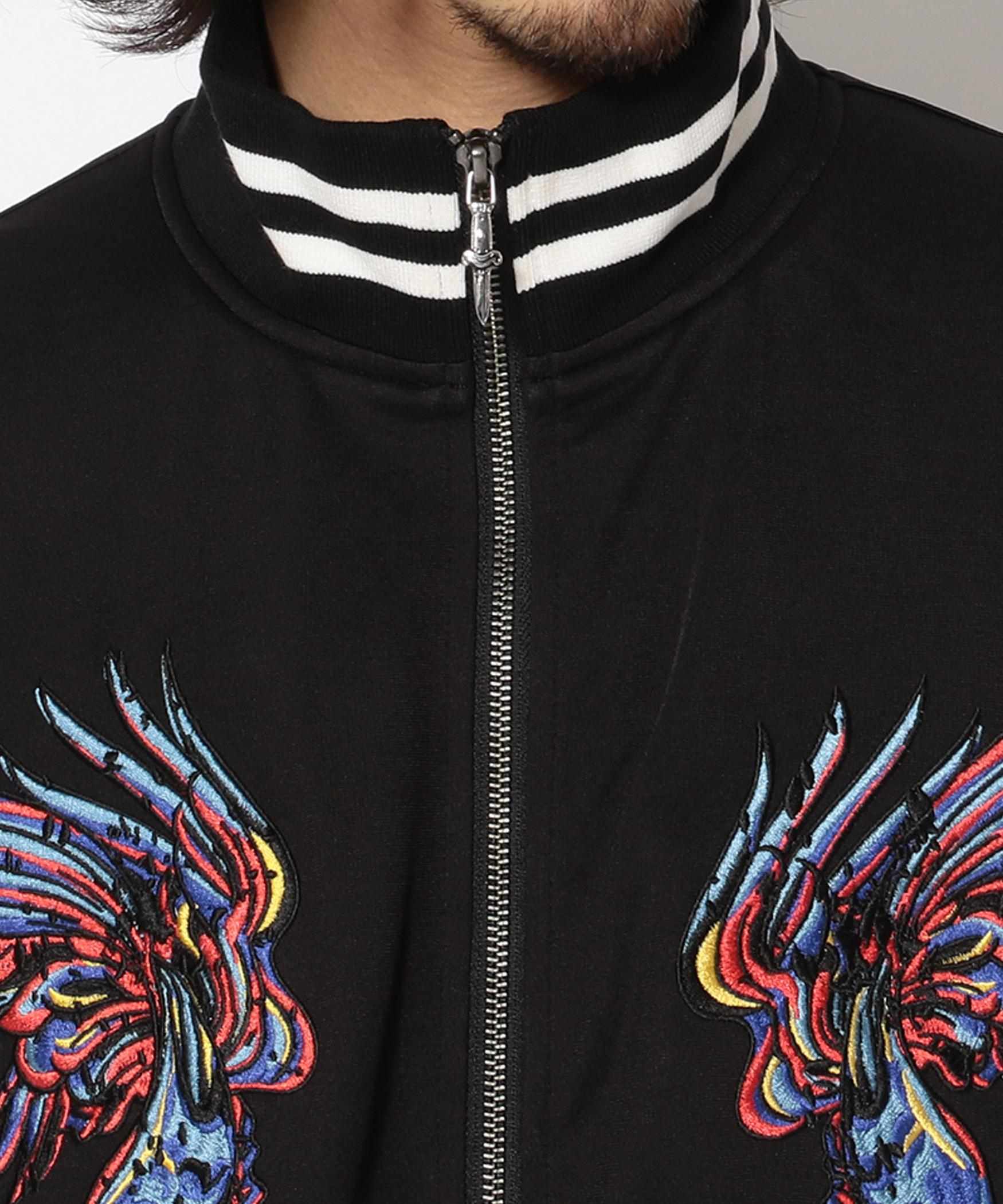 SWITCHBLADE/スイッチブレード/SACRED HEART BLOUSON ブラック