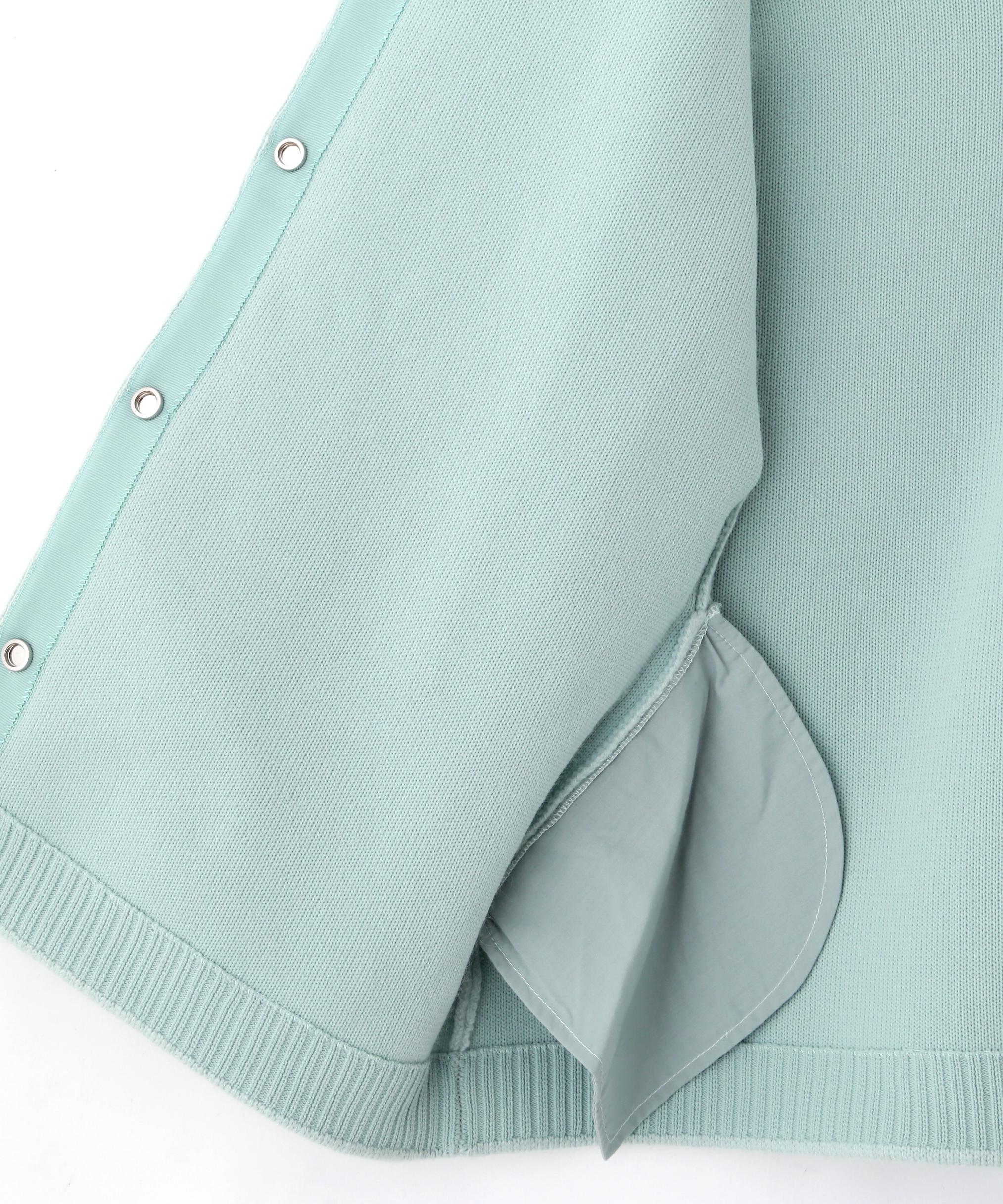 FOX接結コーディガン ペールグリーン