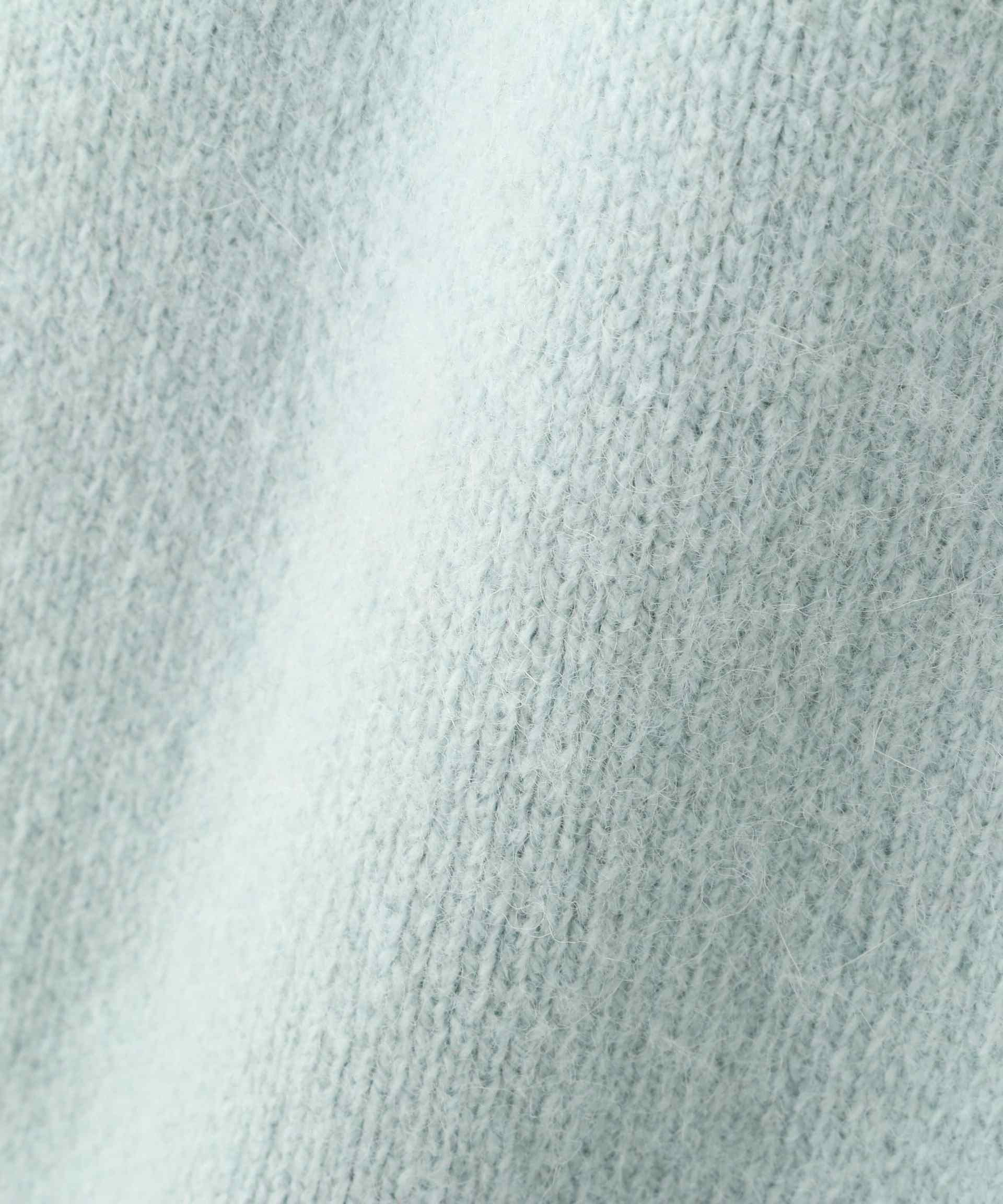 FOX接結コーディガン ペールグリーン