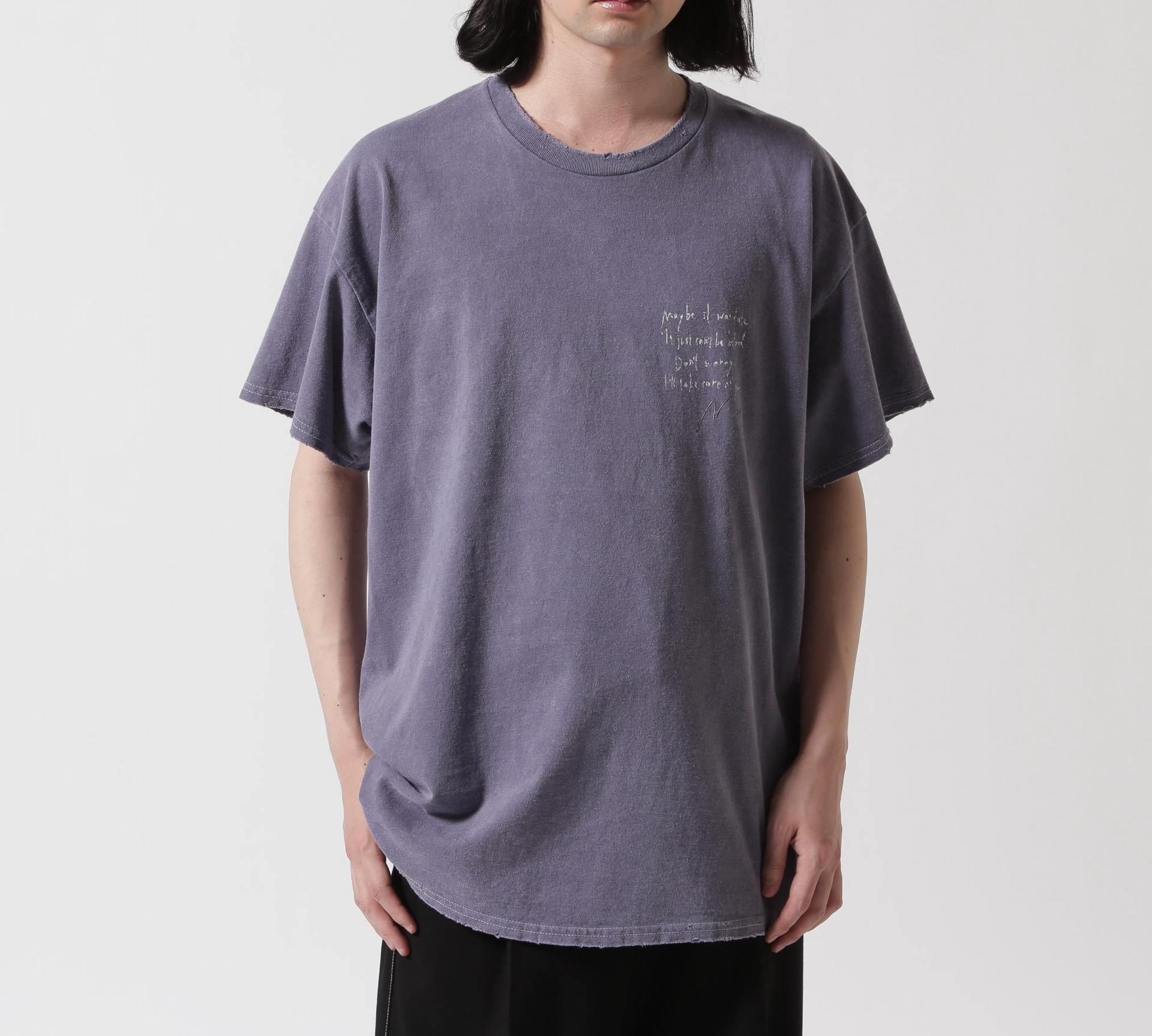 ANCELLM/Anselm/MESSAGE T-SHIRT