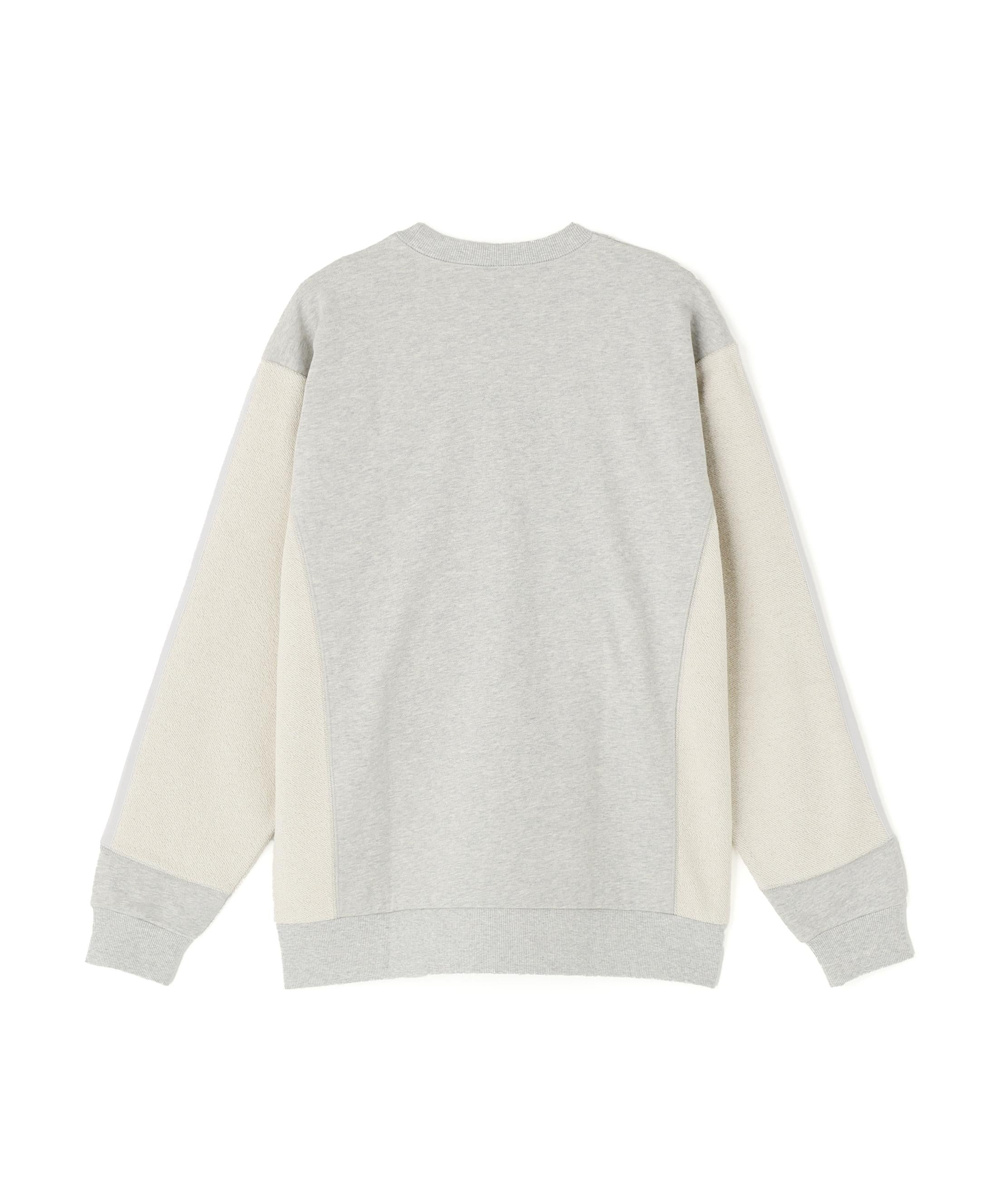 ovepint/オーバープリント/NAENANO RACK PILE SWEATSHI>TS 1 グレー
