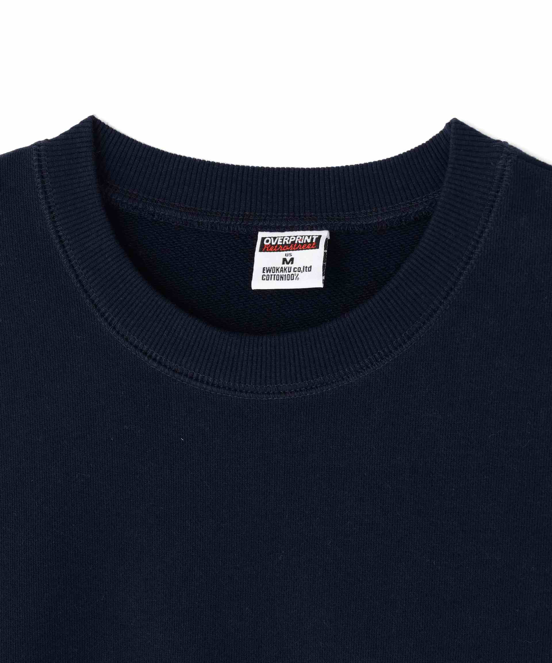 ovepint/オーバープリント/NAENANO RACK PILE SWEATSHI>TS 1 ネイビー